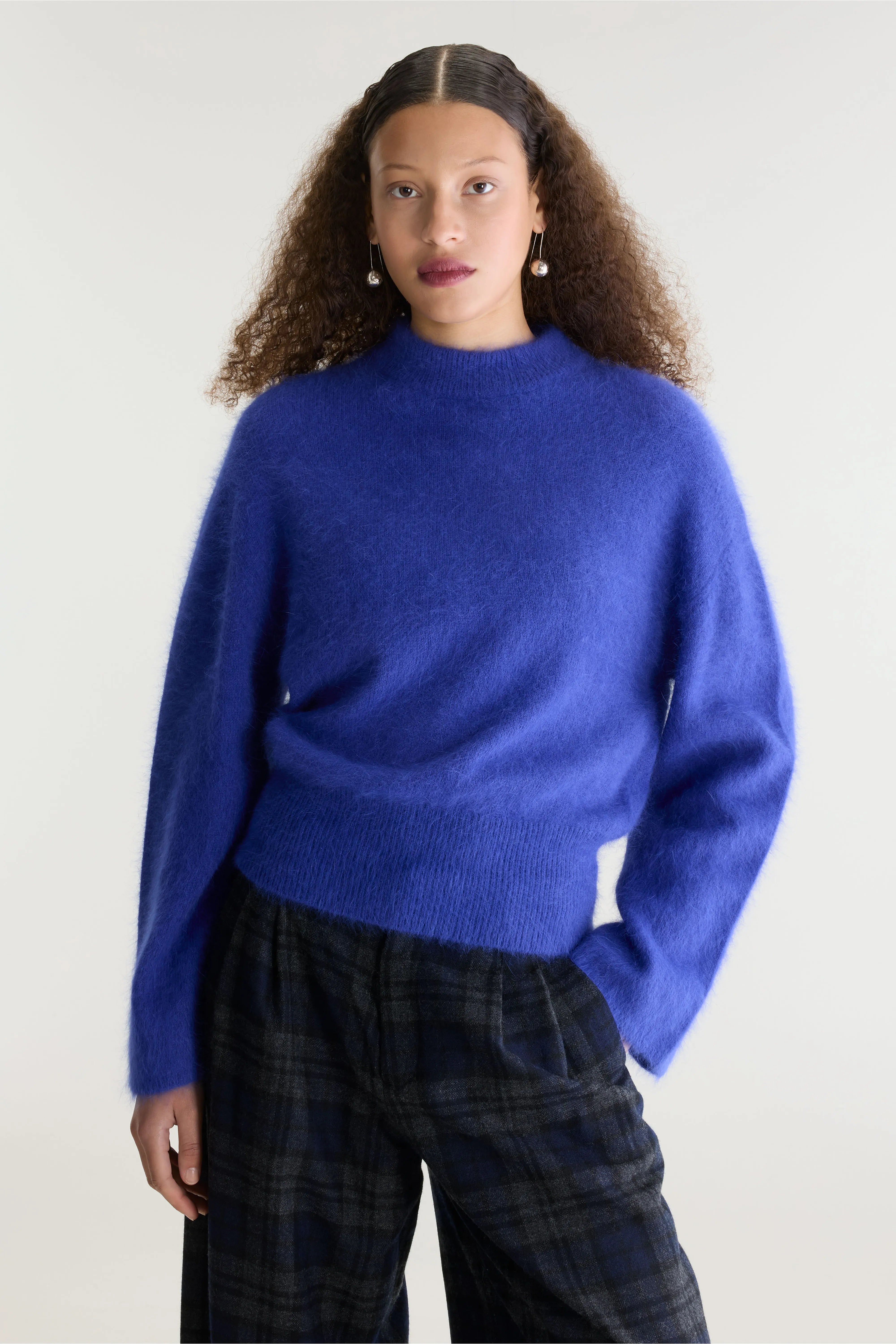Pull col rond Dateko (262 / W / BLUEWORKER)