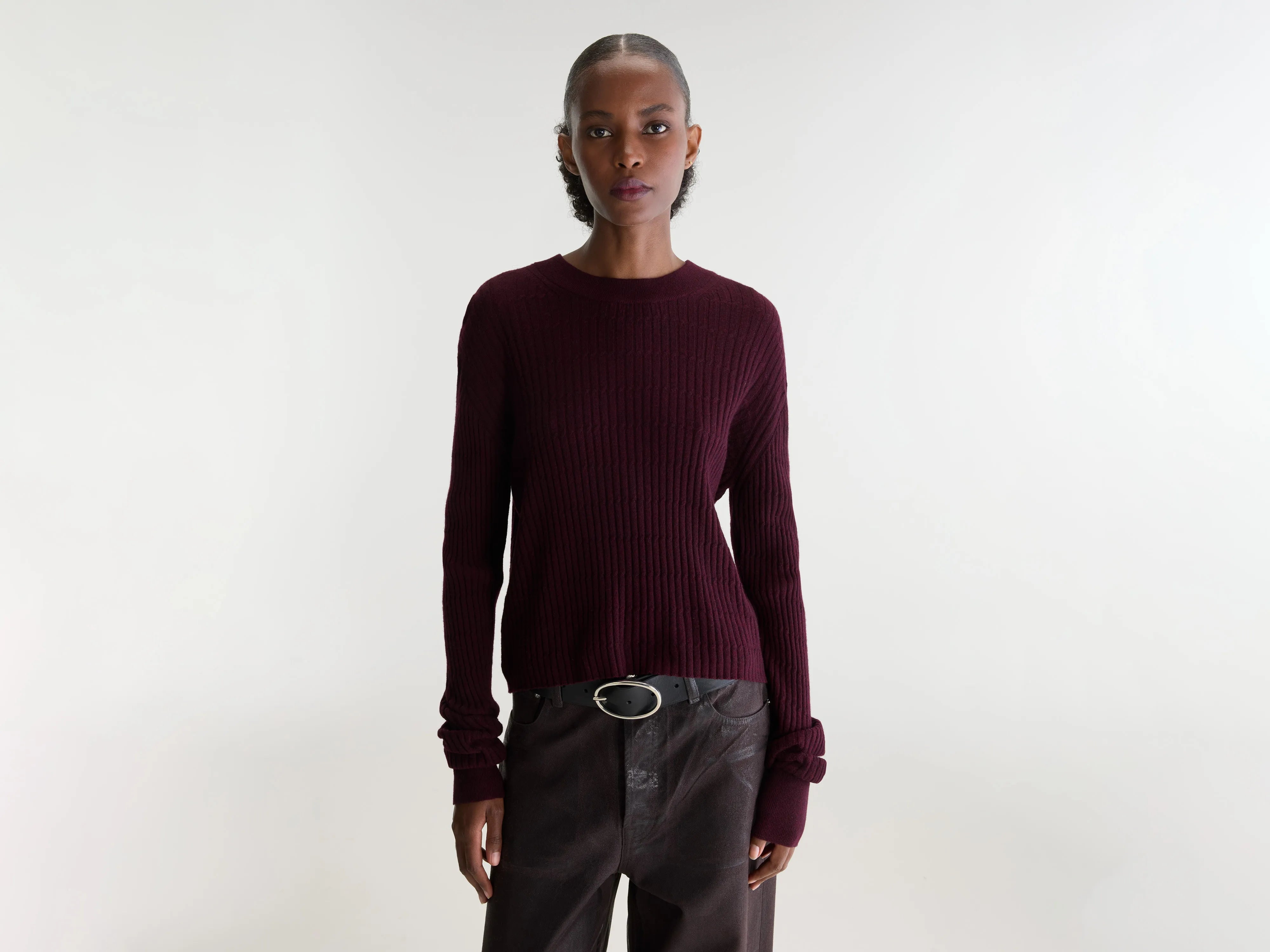 Pull classique Aryrib (262 / W / CORDOVAN)