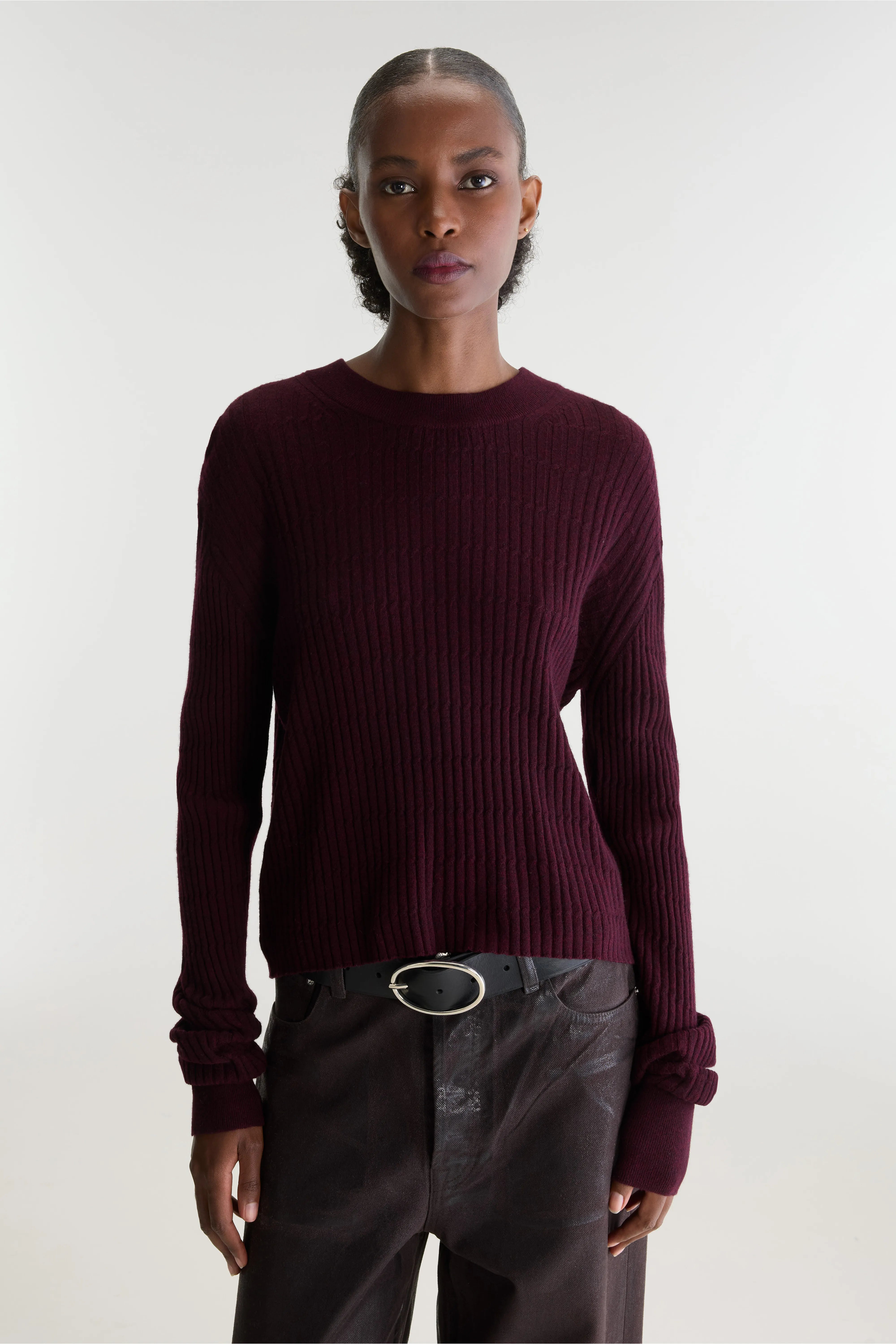 Pull classique Aryrib (262 / W / CORDOVAN)