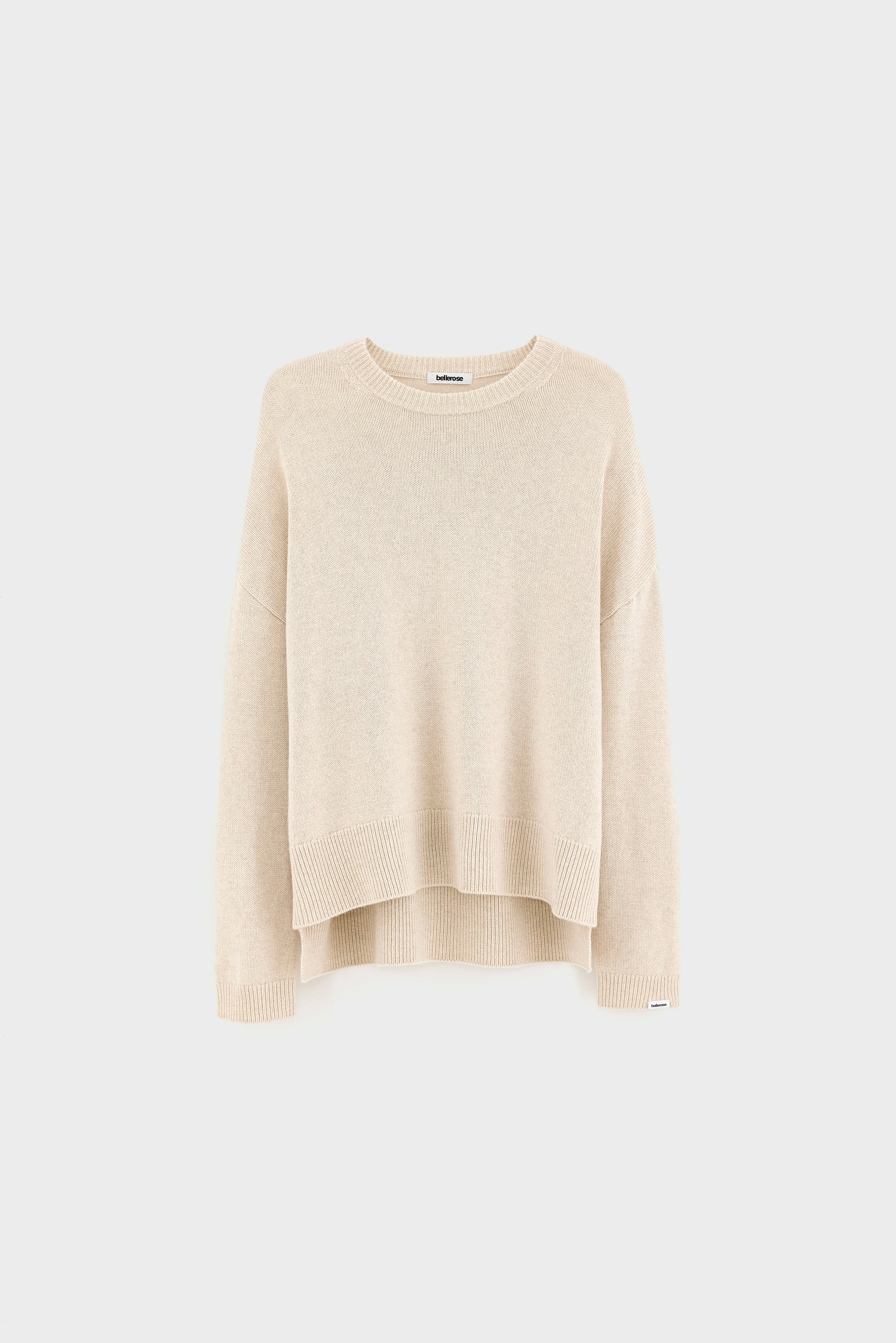 Syn crewneck cashmere sweater (262 / W / OATMEAL)