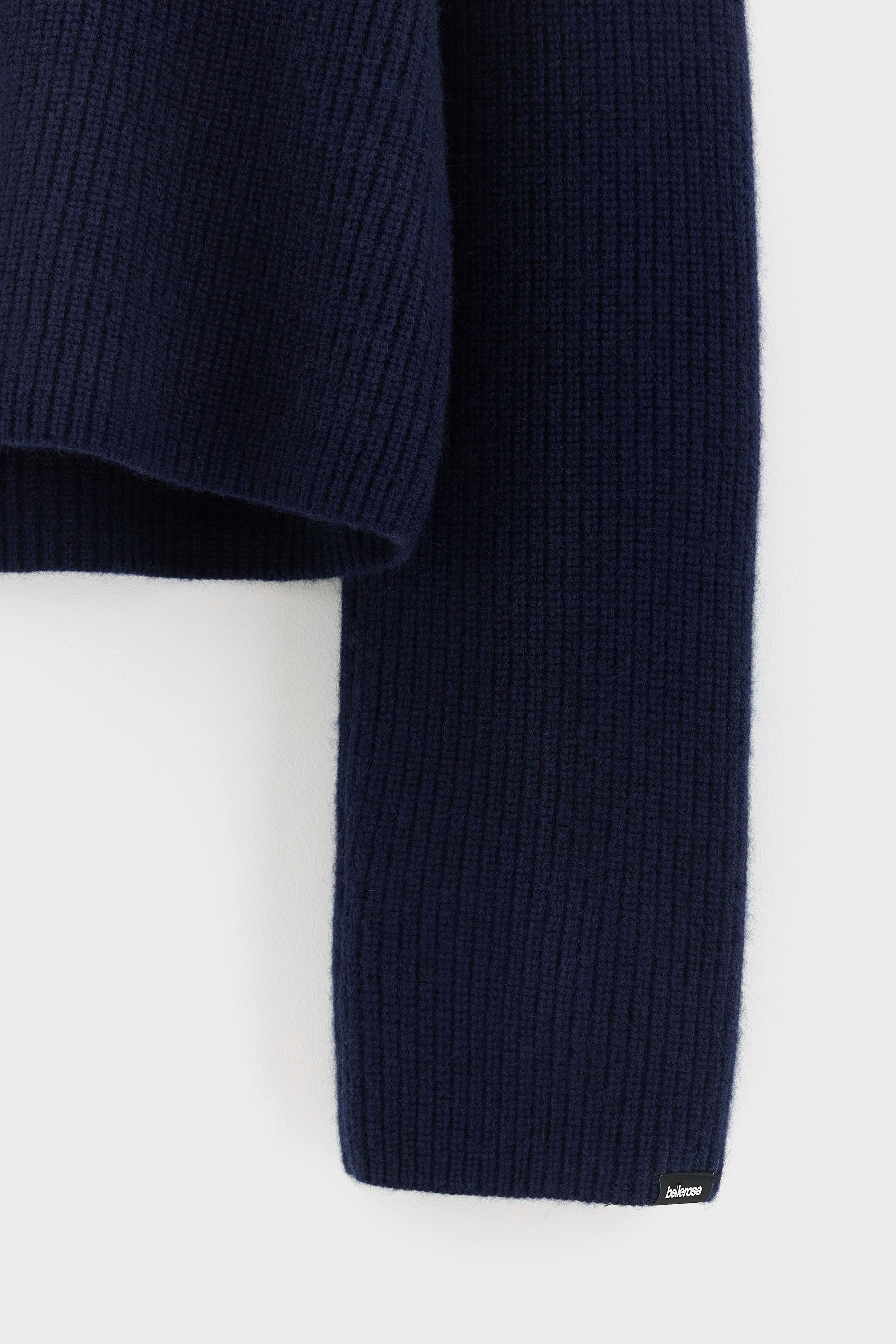 Synin funnel neck cashmere sweater (262 / W / NAVY)