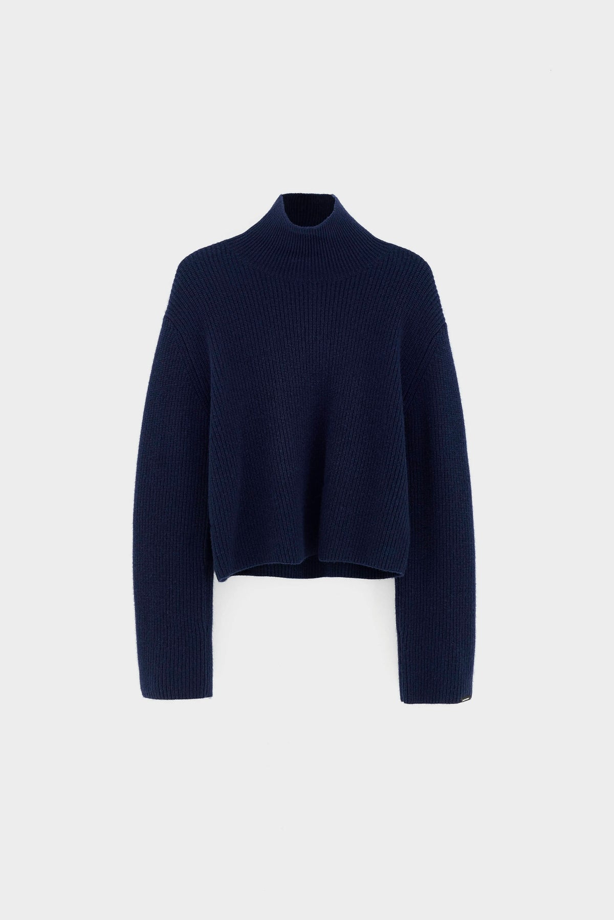 Synin funnel neck cashmere sweater (262 / W / NAVY)