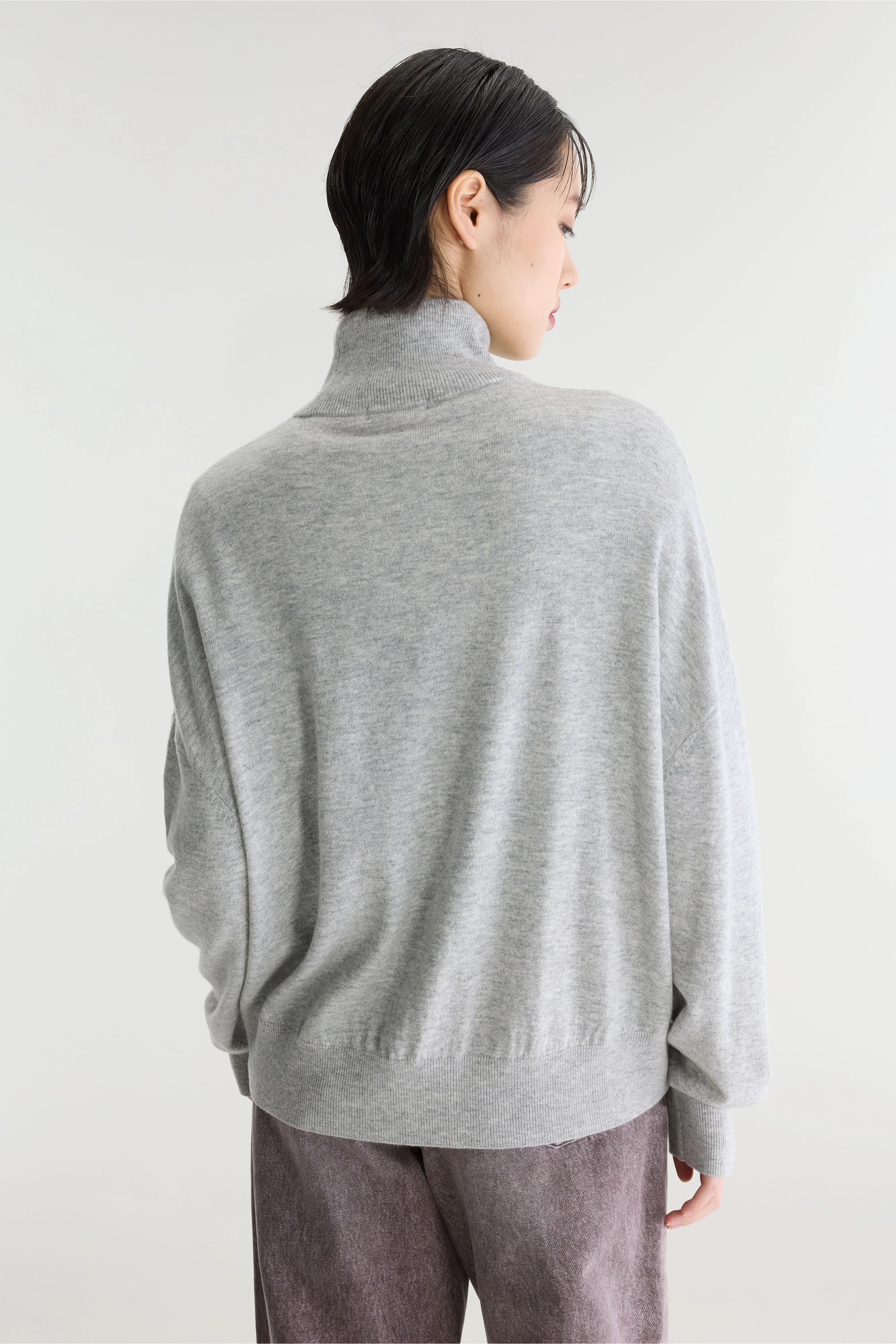Pull à col cheminée Sonys (262 / W / LIGHT GREY)