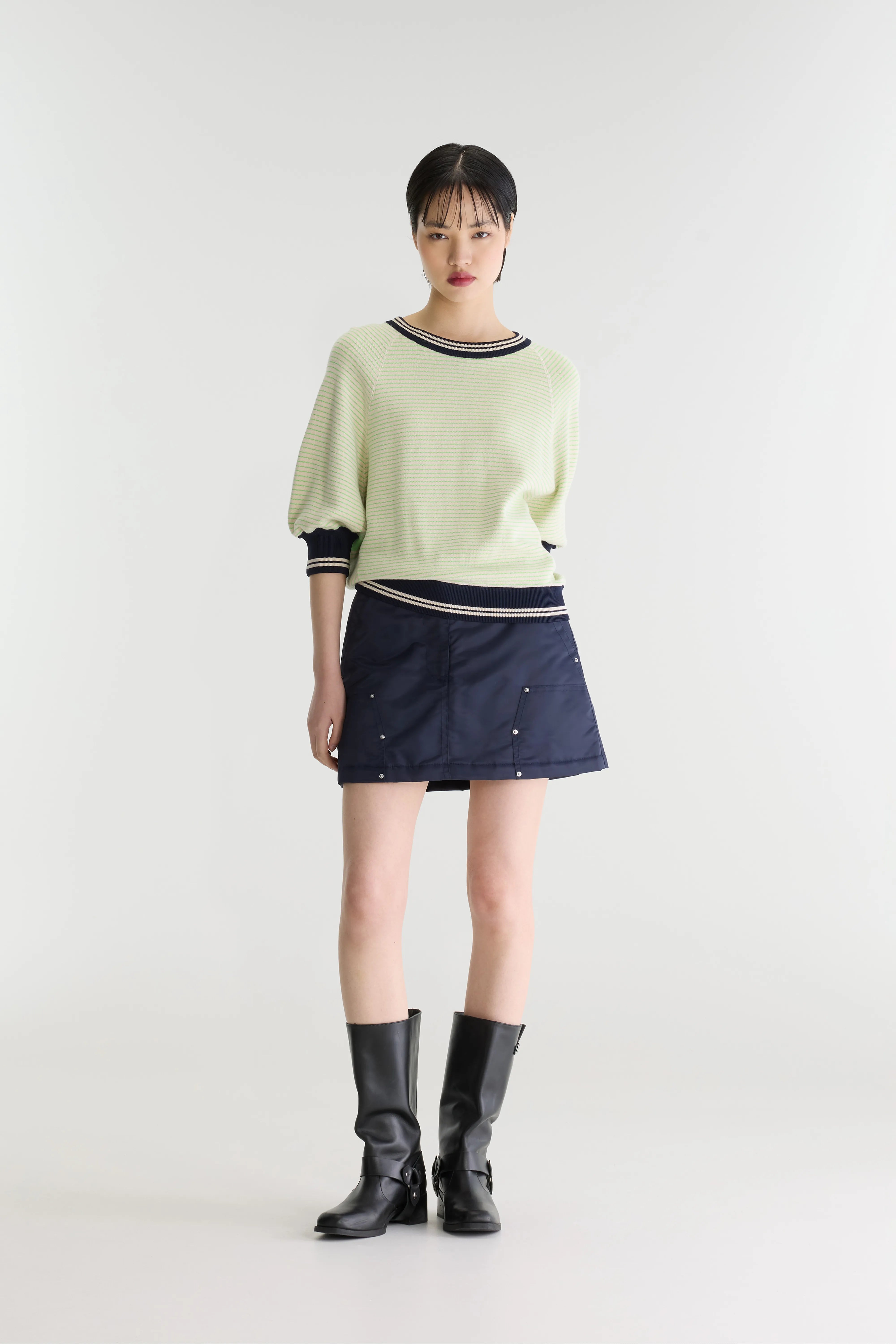 Anglet crewneck sweater (262 / W / STRIPE A)