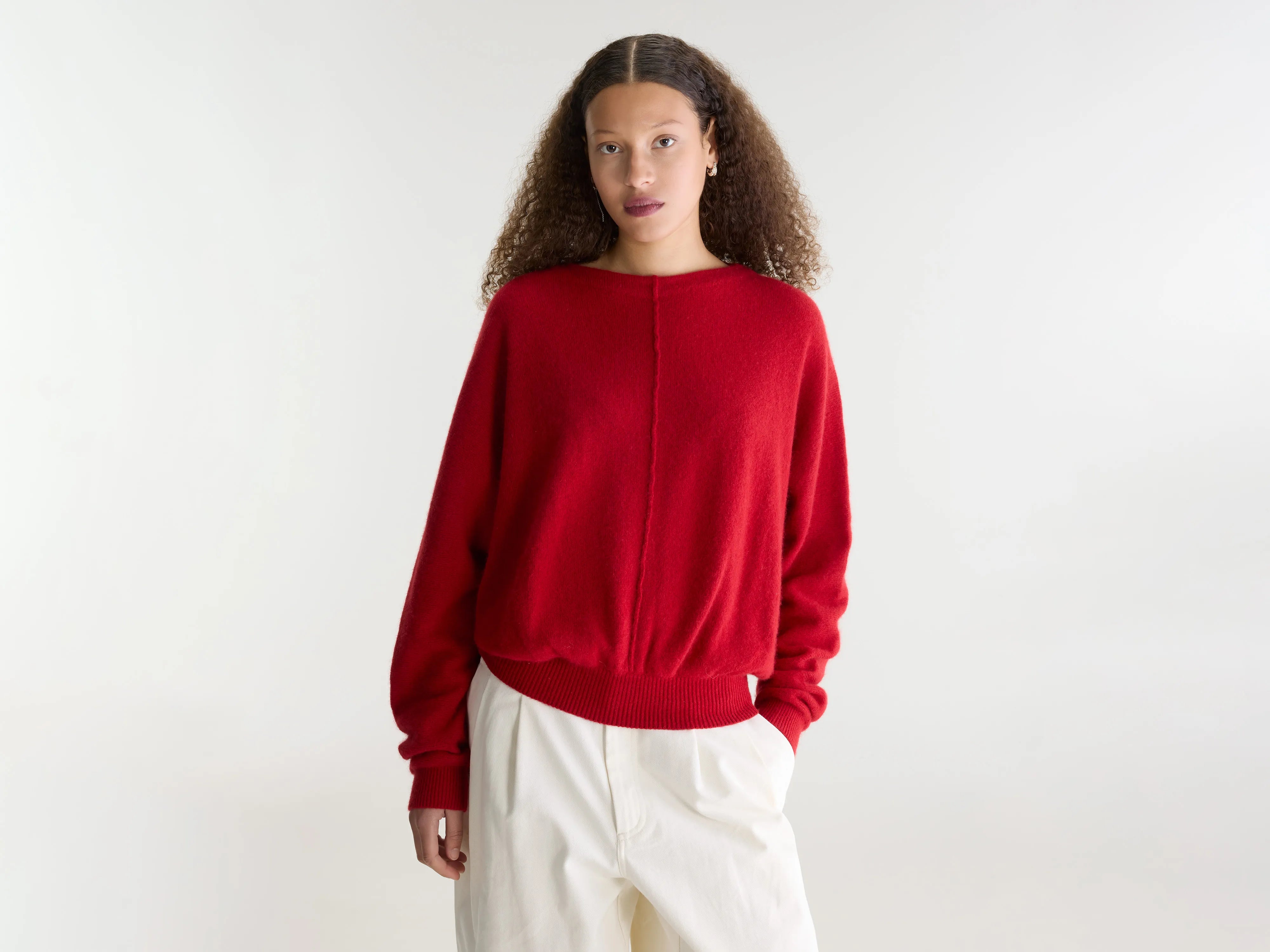 Pull classique Derny (262 / W / ECARLATE)