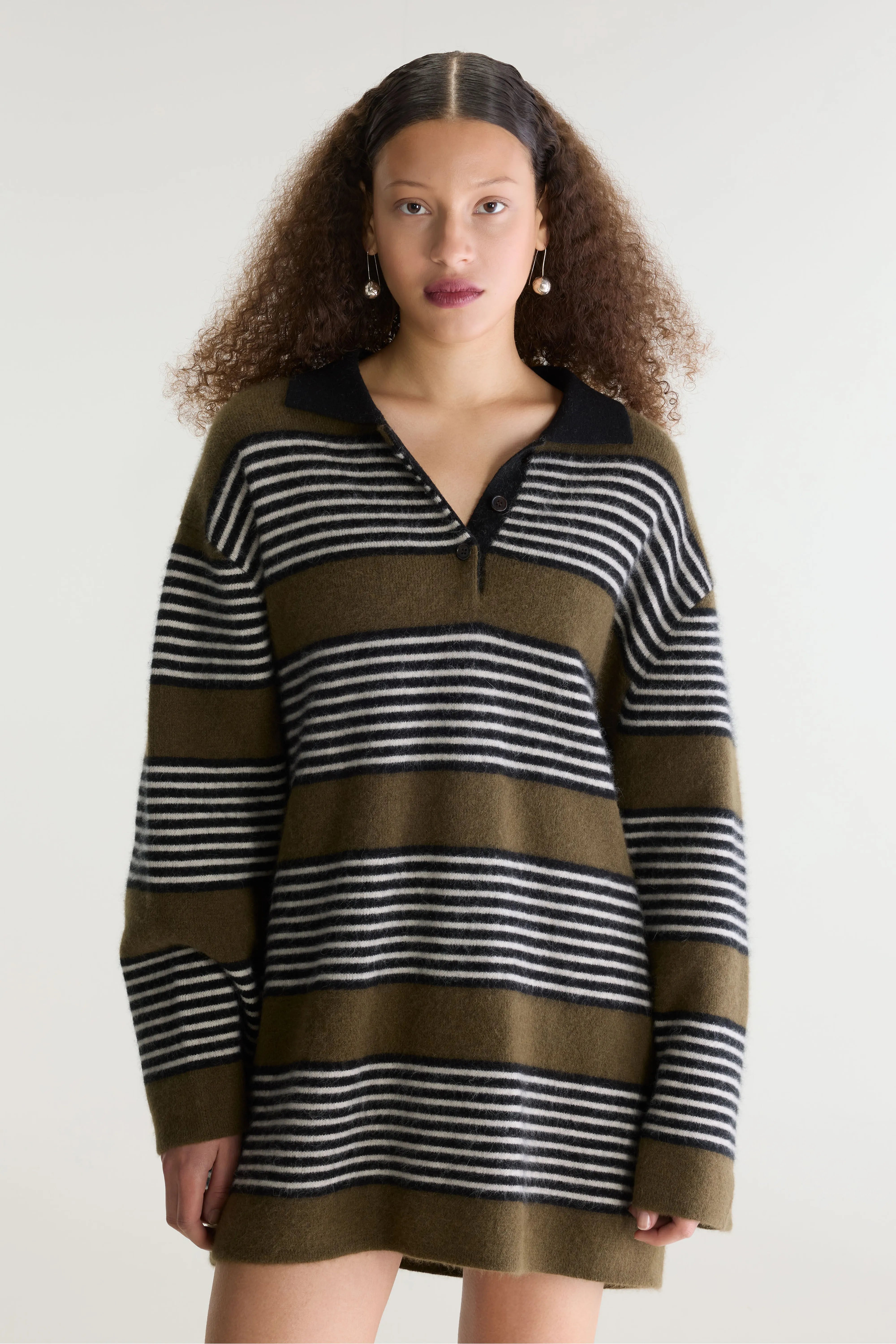 Dusor striped polo dress (262 / W / STRIPE B)