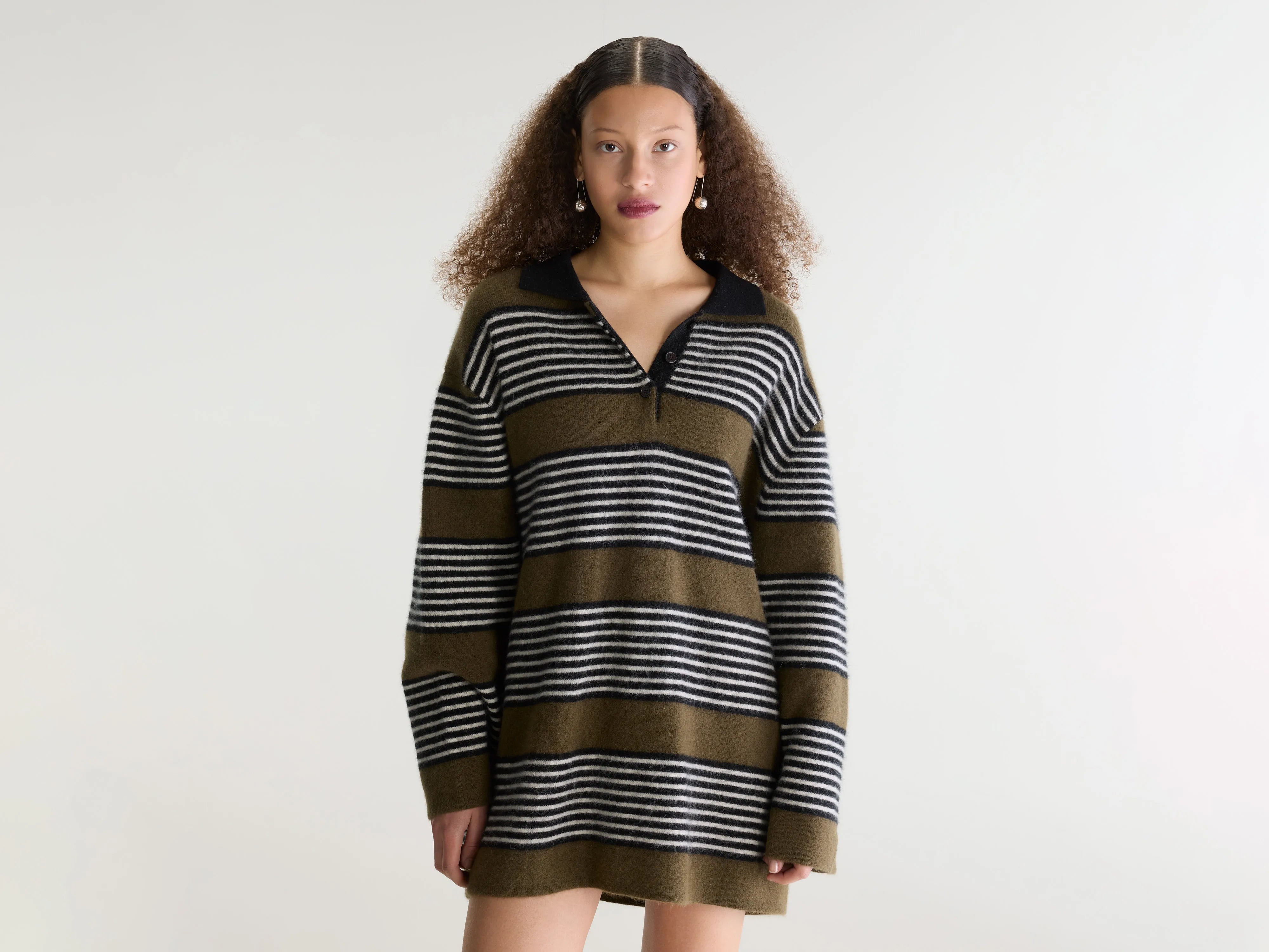 Dusor striped polo dress (262 / W / STRIPE B)