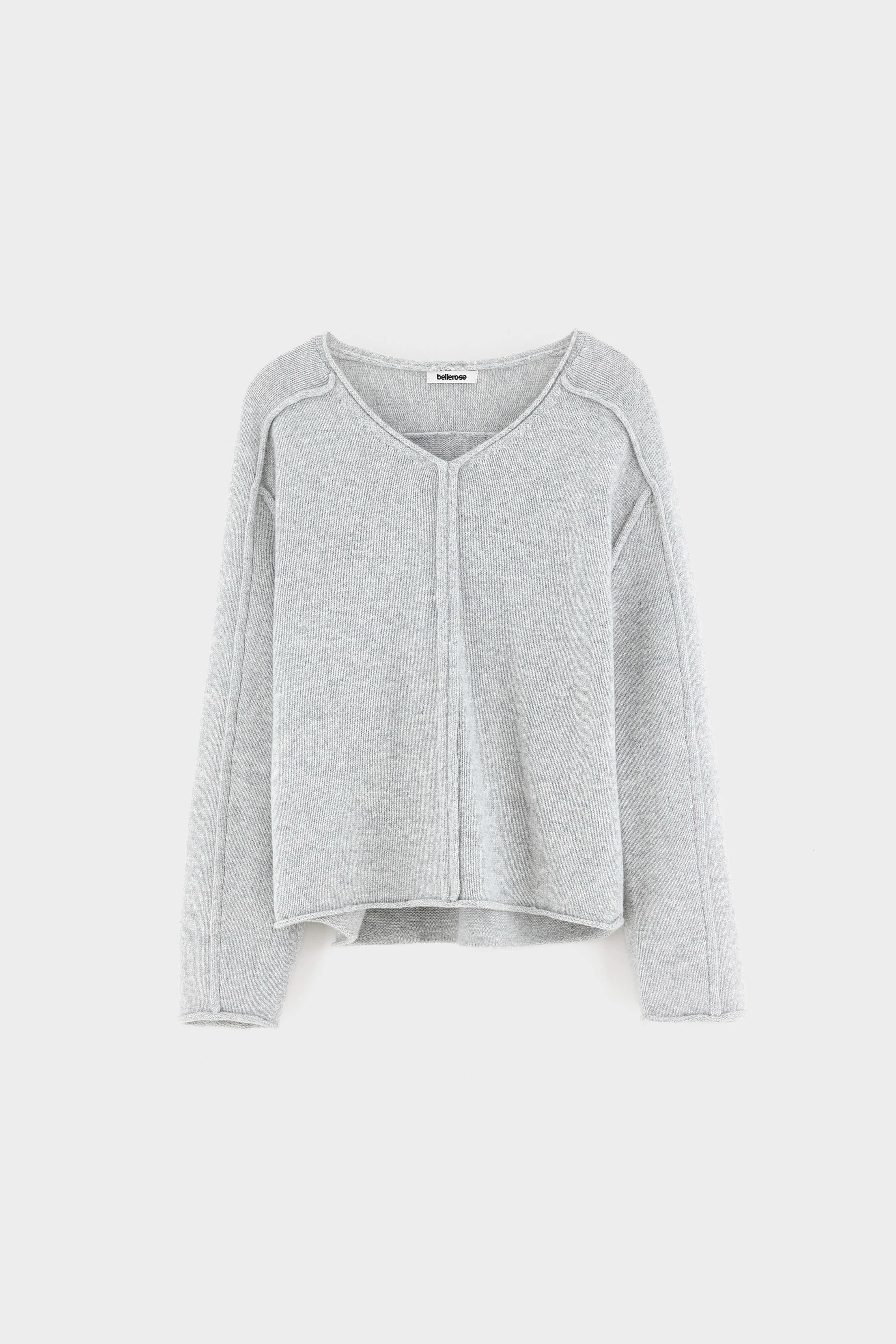 Gapt v-neck sweater (262 / W / LIGHT GREY)
