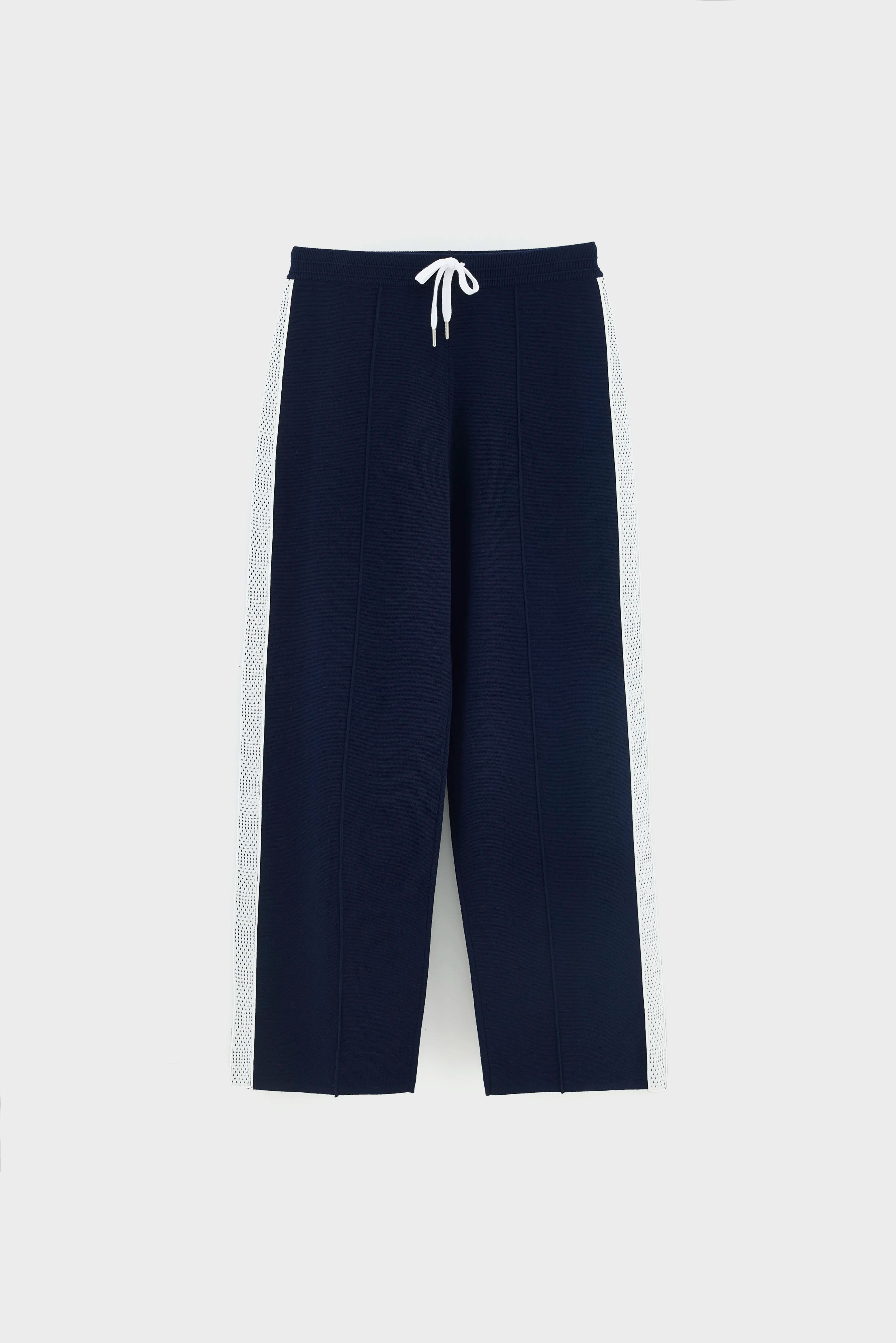 Douts rechte gebreide joggingbroek (262 / W / NAVY)