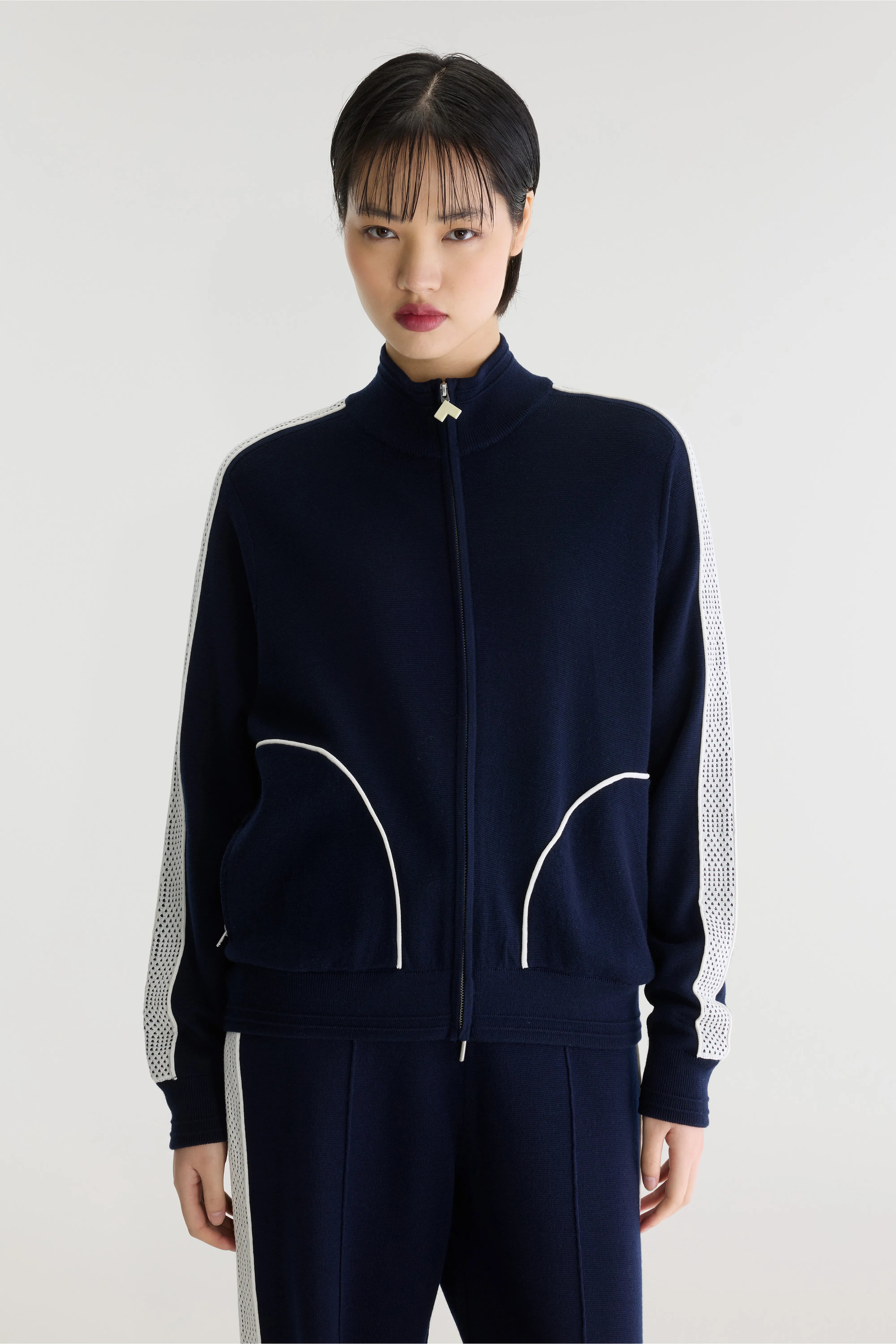 Cardigan zippé Dousy (262 / W / NAVY)