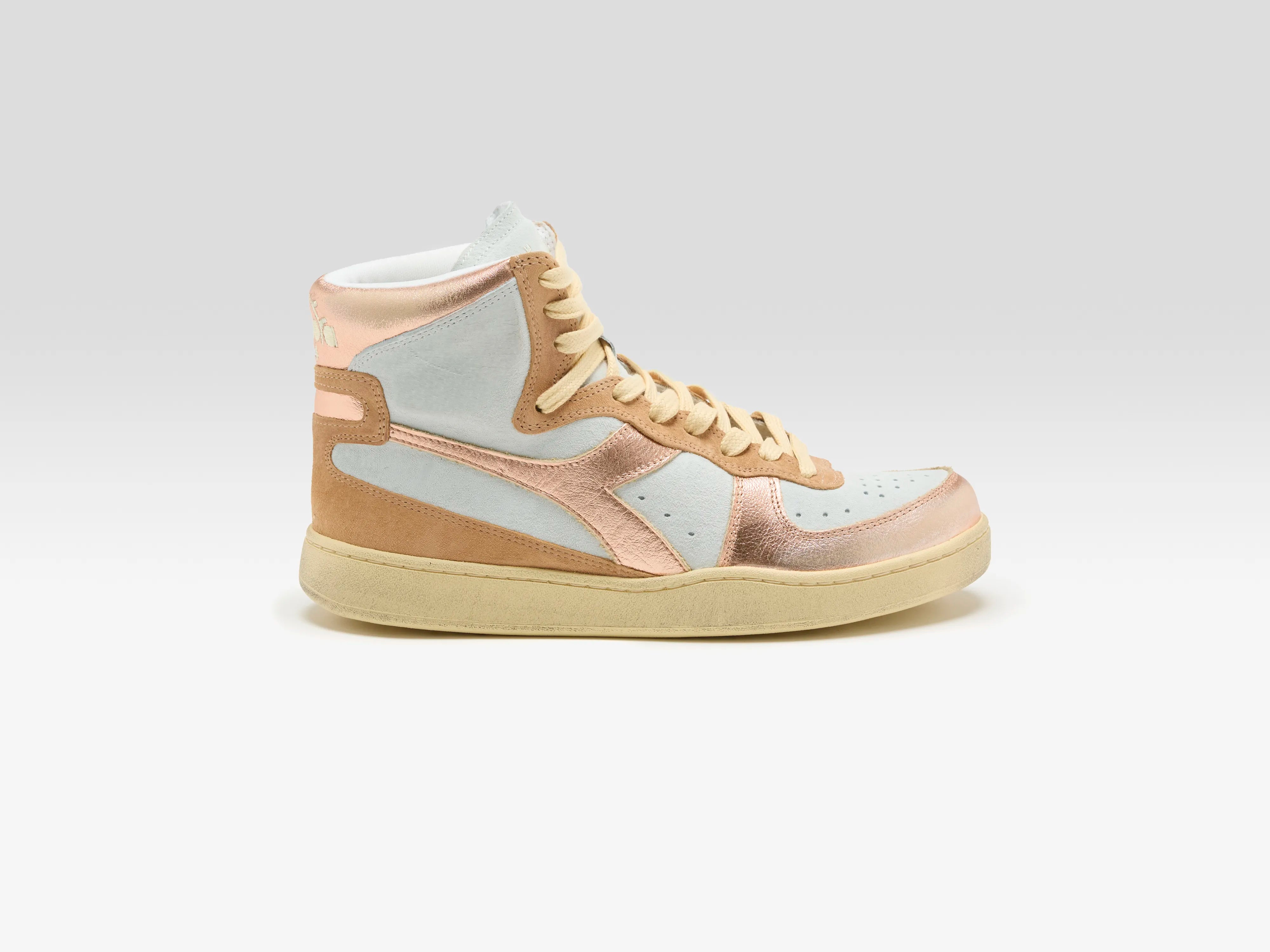 Mi Basket Metal Pigskin Used voor Dames (261 / W / PINK GOLD)
