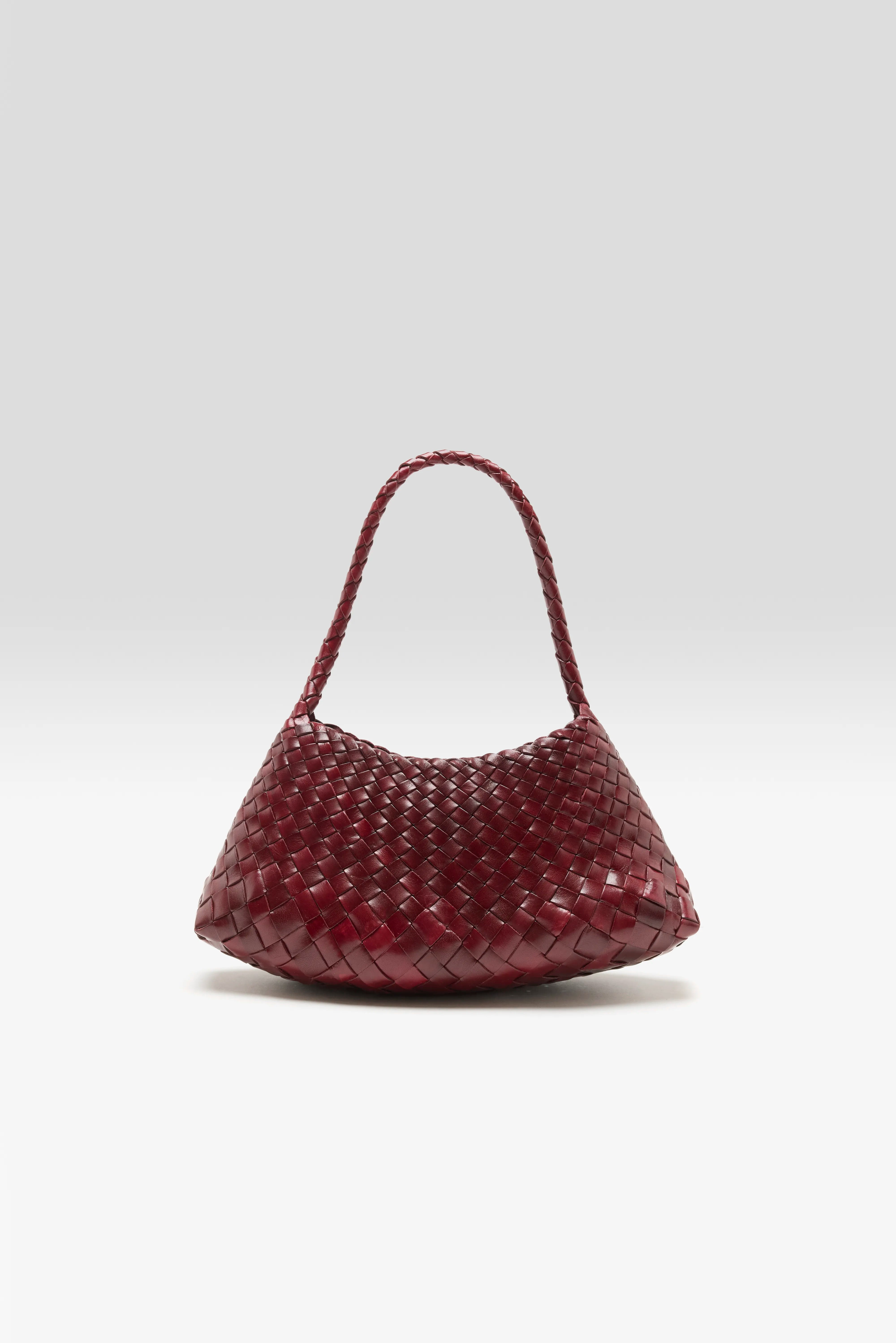 Rosanna Bordo Woven Leather Bag (251 / W / BORDEAUX)