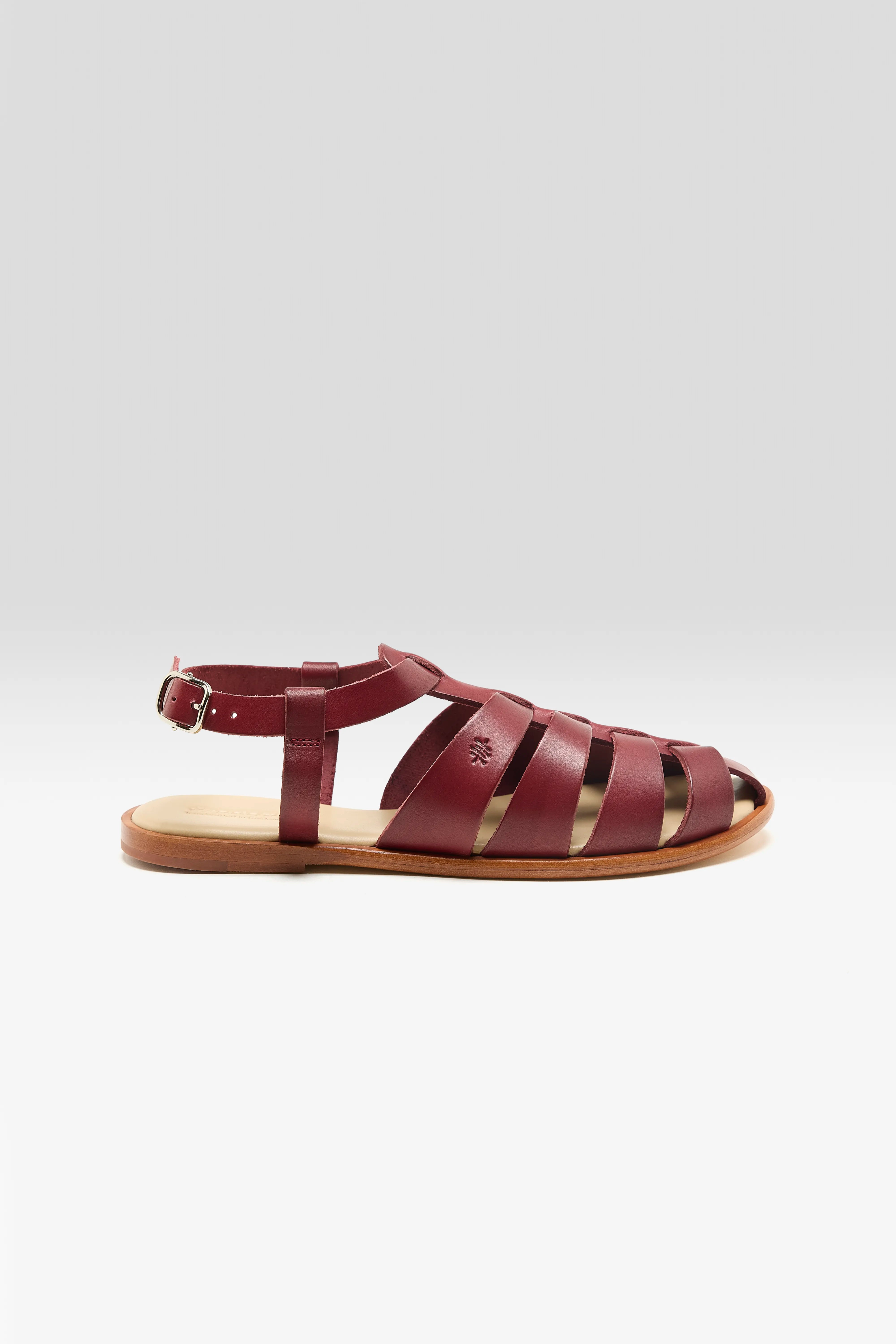 Pescador Leren Sandalen (261 / W / BORDEAUX)