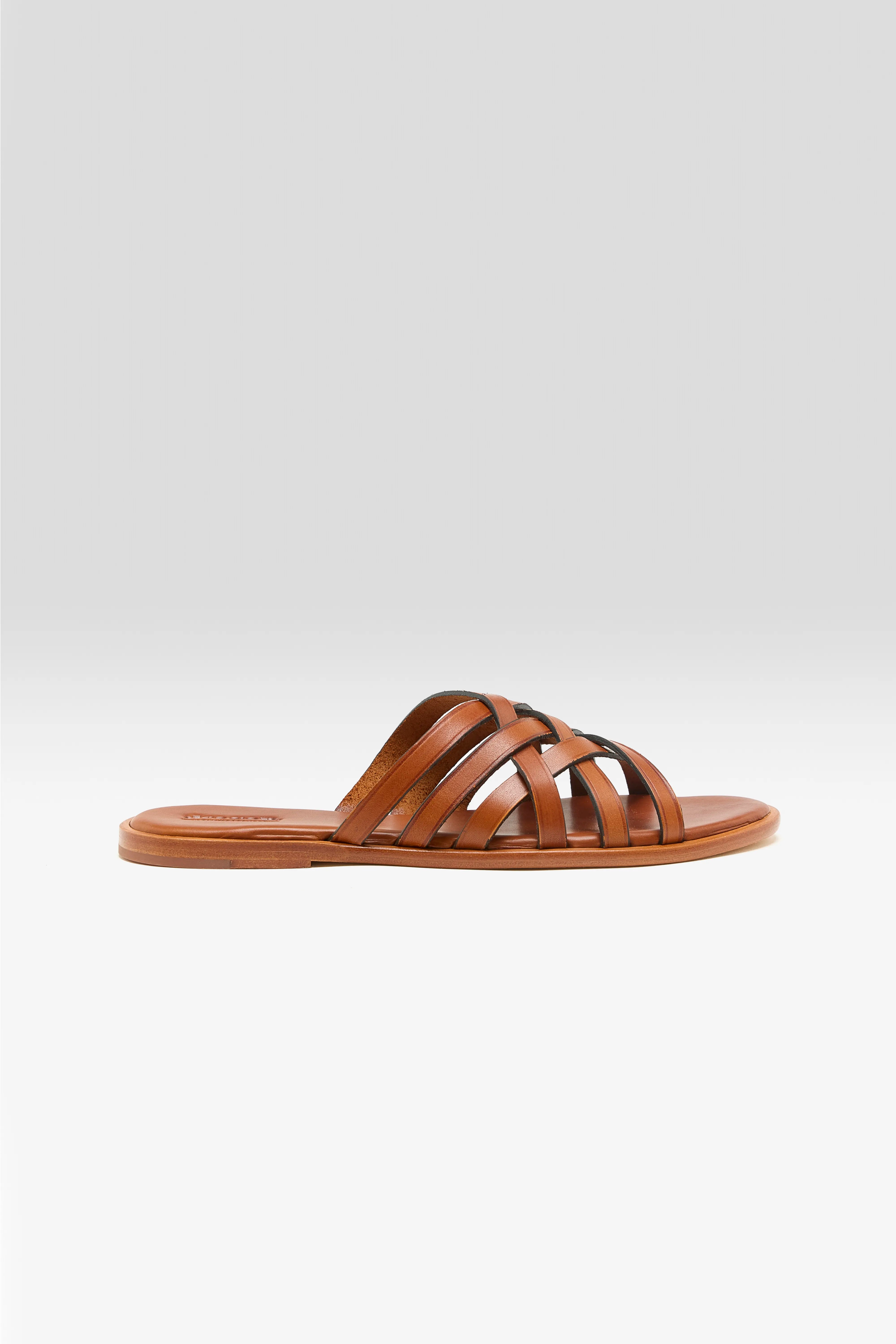 Cross Leren Sandalen (261 / W / BROWN)