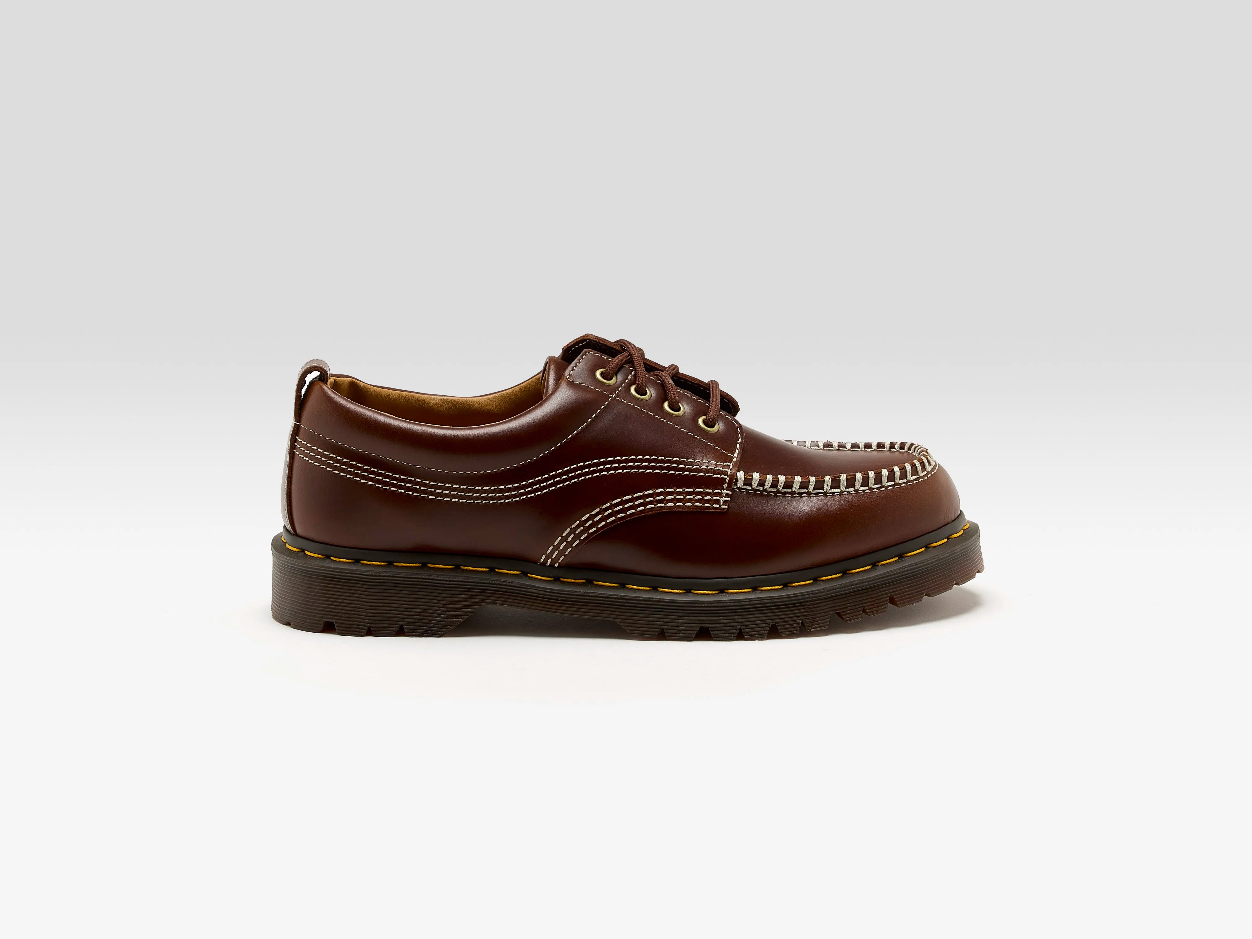 Lowell Leren Moc Toe Schoenen Voor heren (242 / M / DARK BROWN)