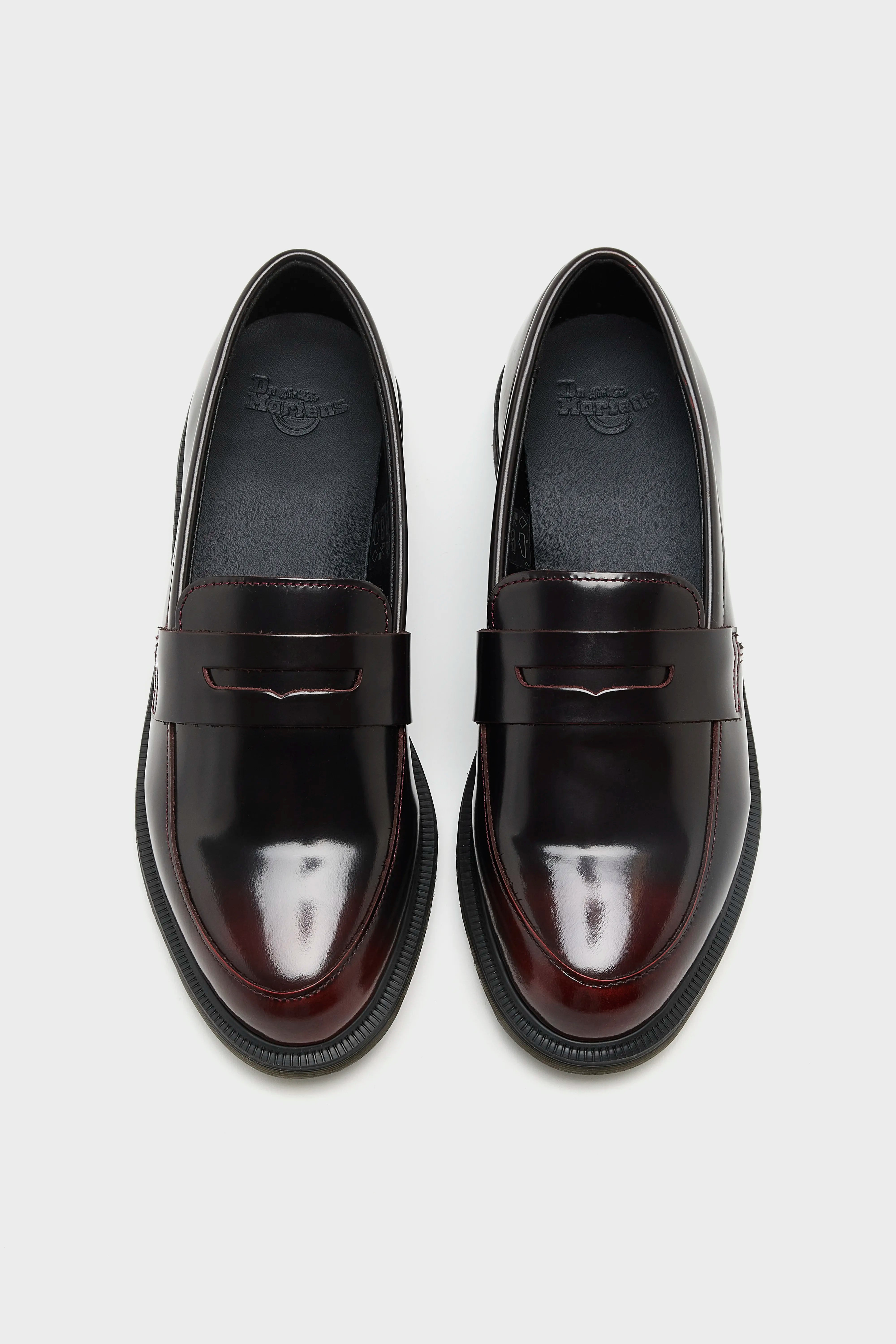 Mocassins Temara en Cuir Arcadia pour Femmes (252 / W / RED)