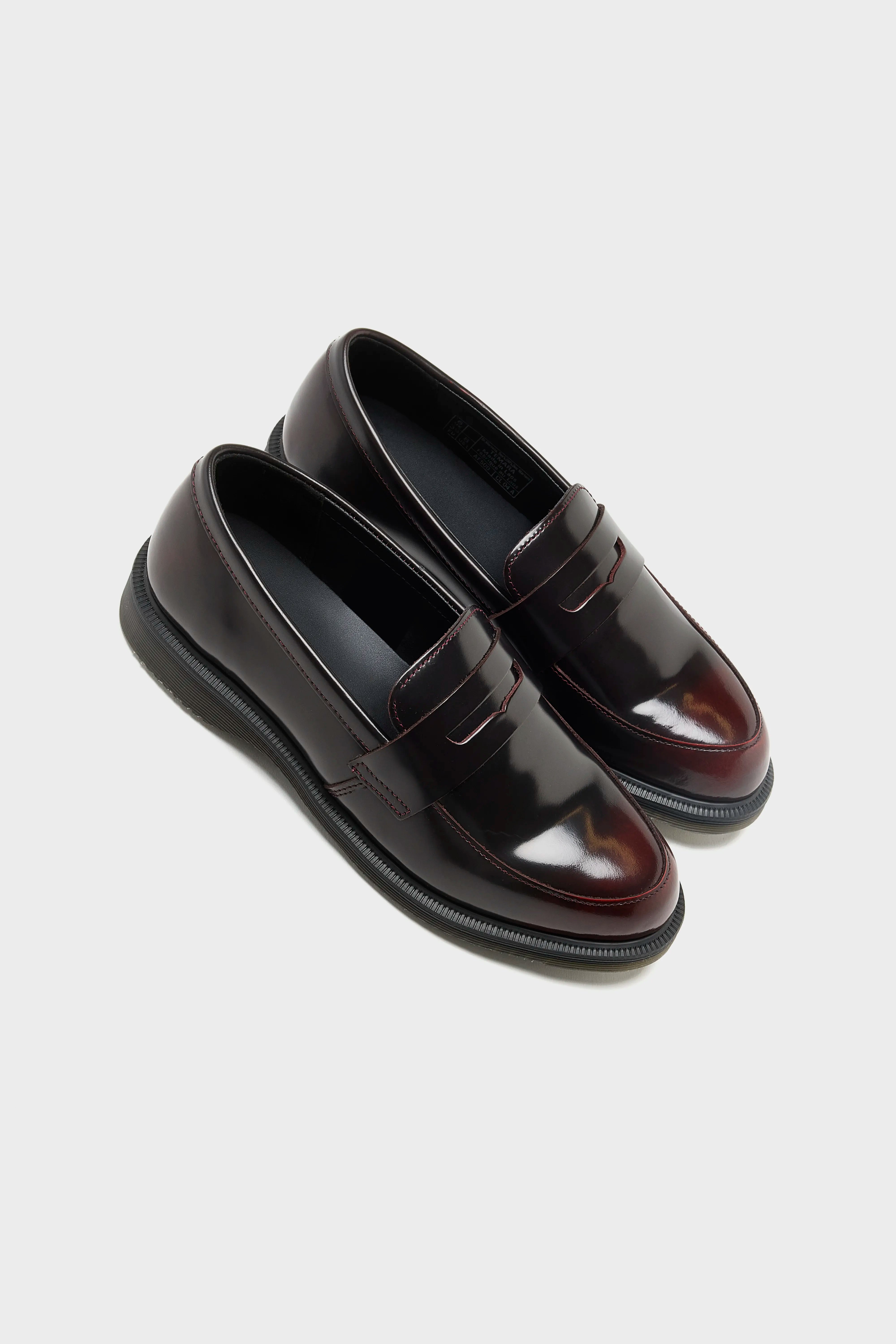 Mocassins Temara en Cuir Arcadia pour Femmes (252 / W / RED)