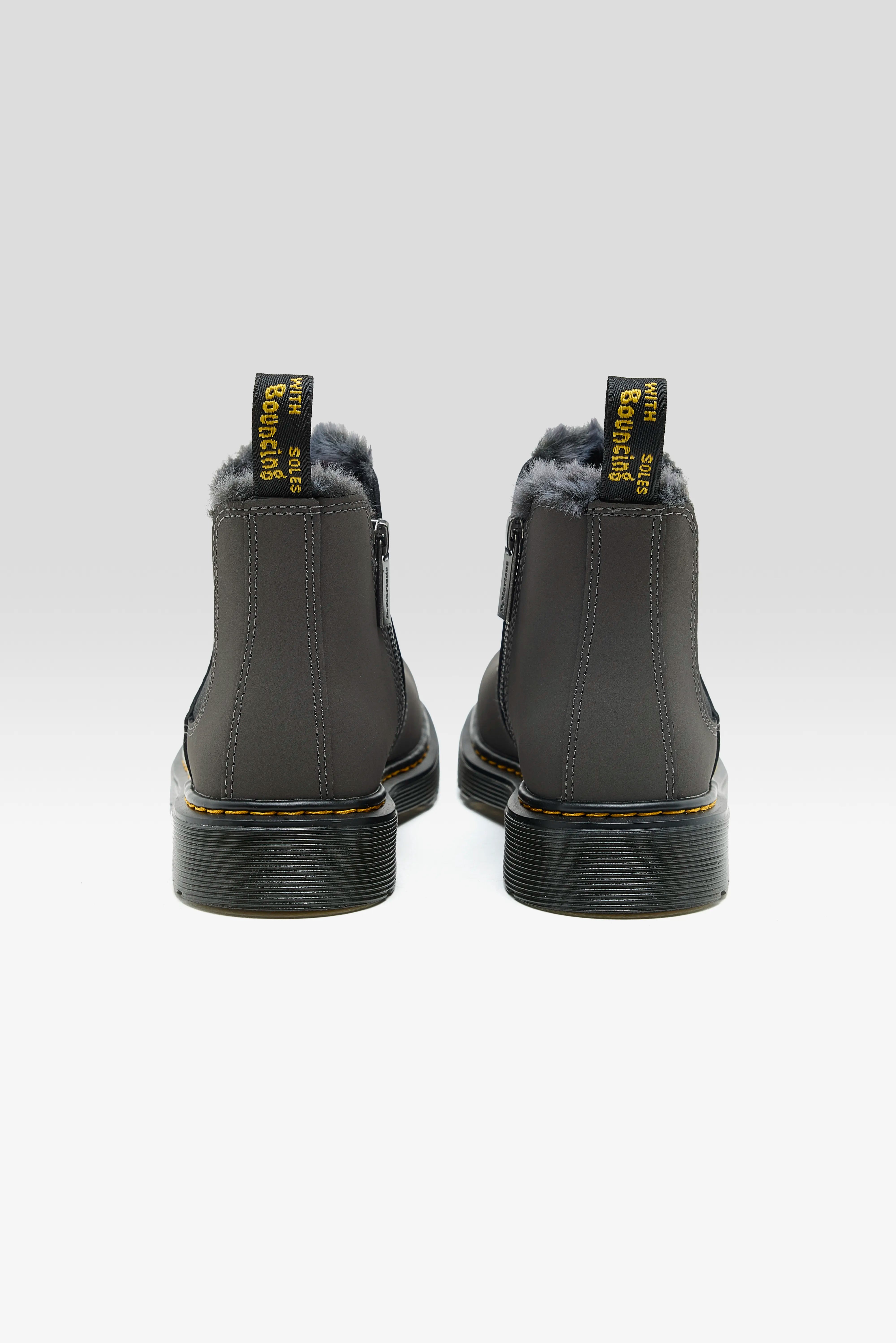 2976 Leonore Faux Fur Chelsea Boots voor Junior (252 / B / GREY)