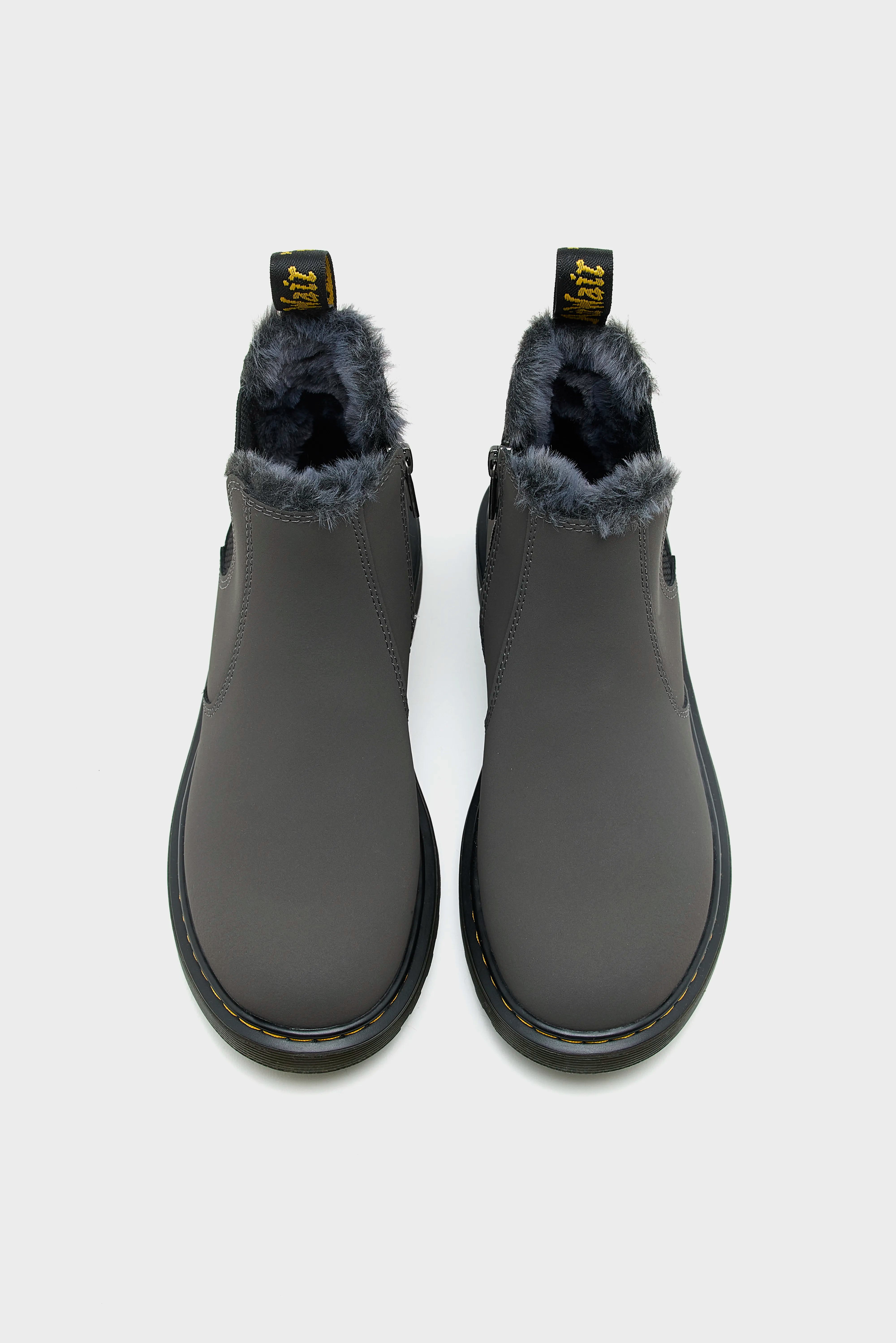2976 Leonore Faux Fur Chelsea Boots voor Junior (252 / B / GREY)
