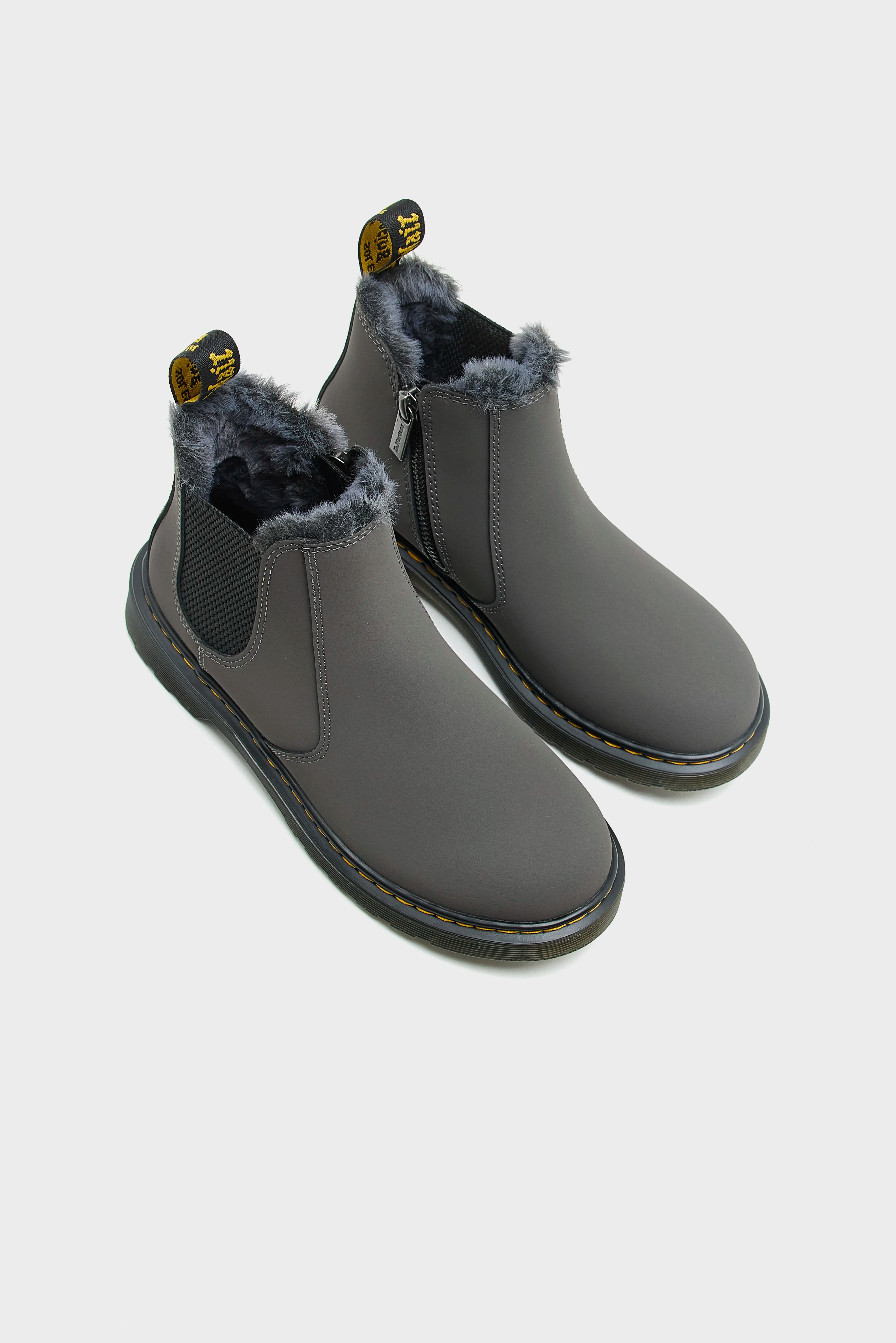 2976 Leonore Faux Fur Chelsea Boots voor Junior (252 / B / GREY)