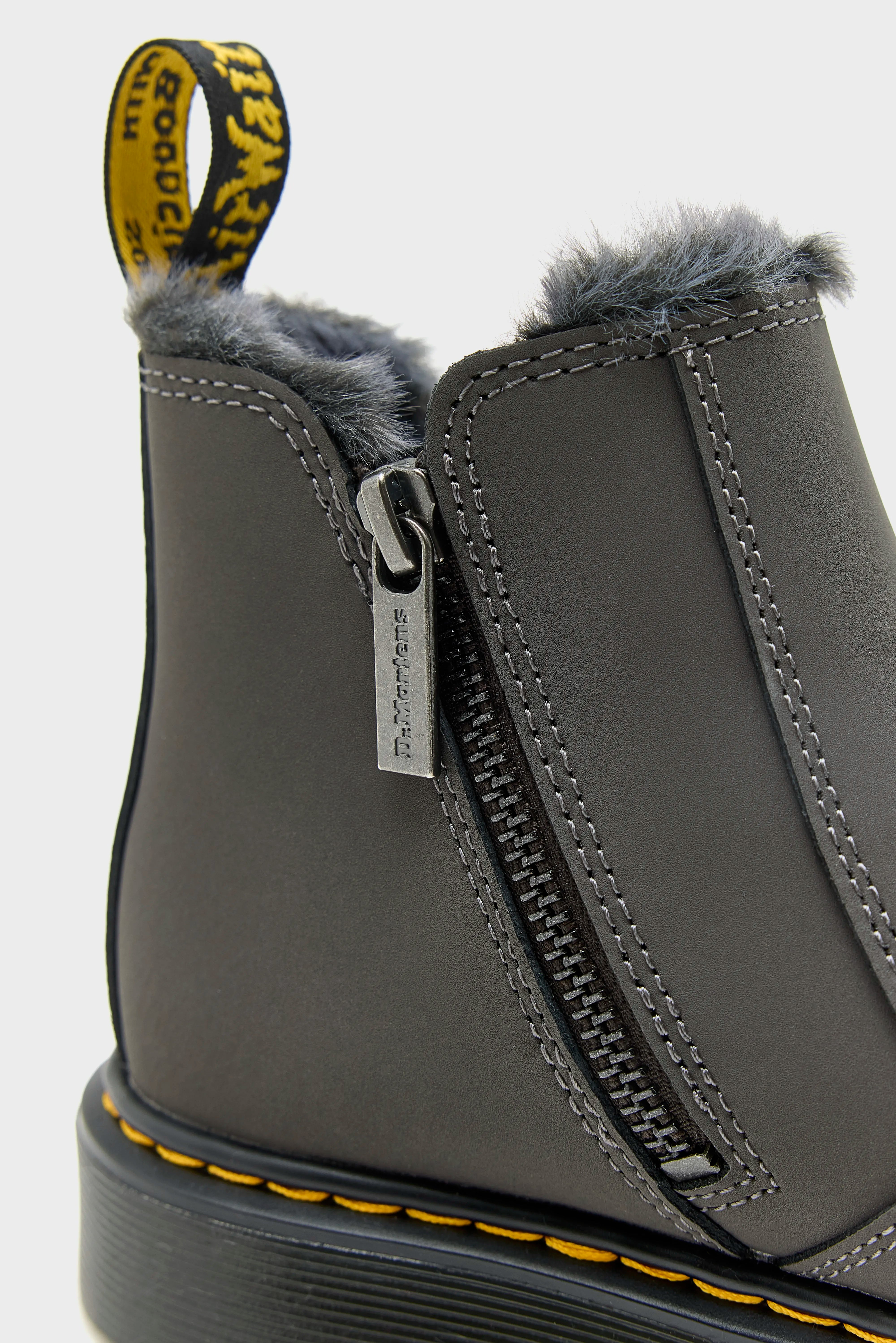 2976 Leonore Faux Fur Chelsea Boots voor Junior (252 / B / GREY)