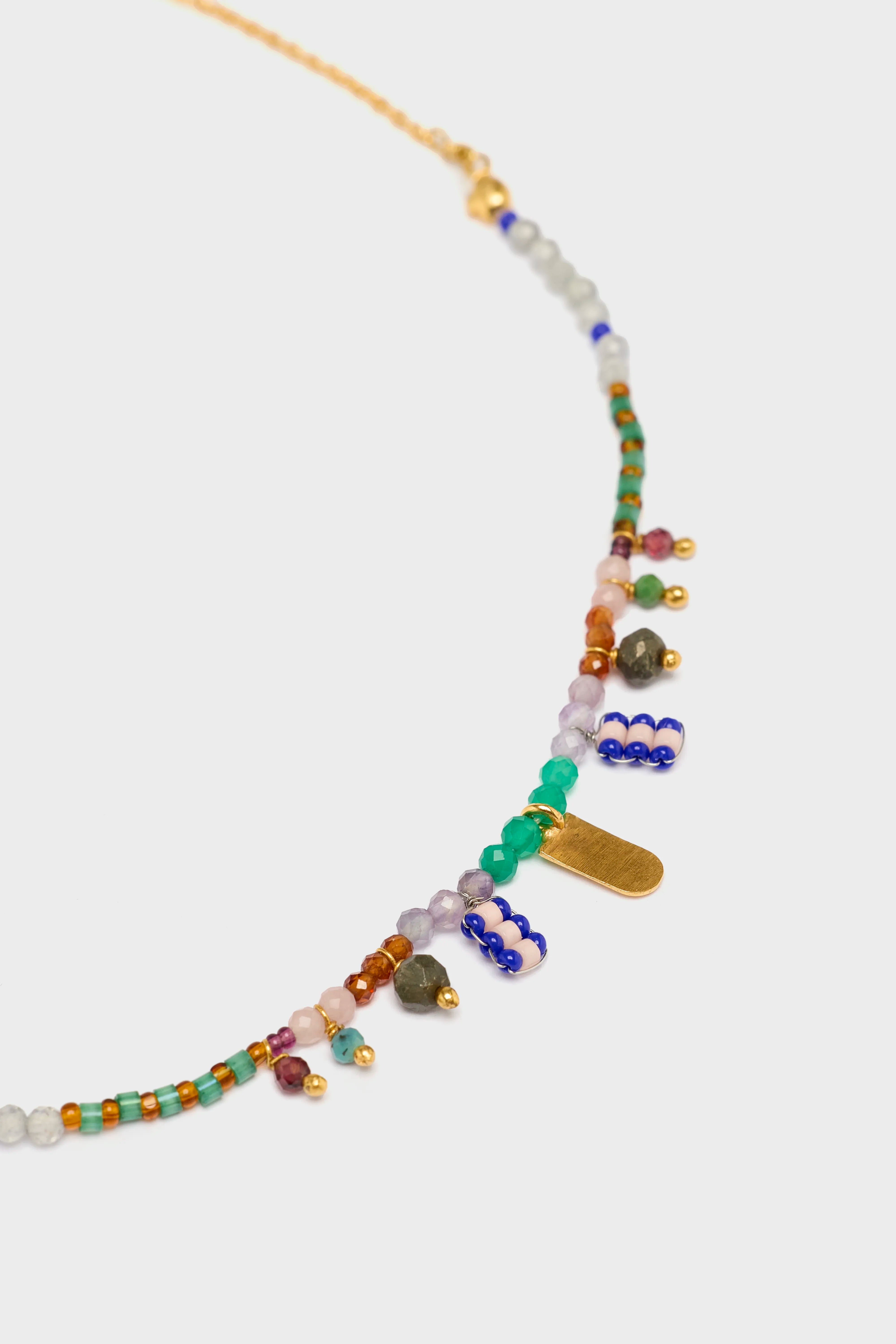 N° L87 Necklace  (252 / W / MULTICOLOR)