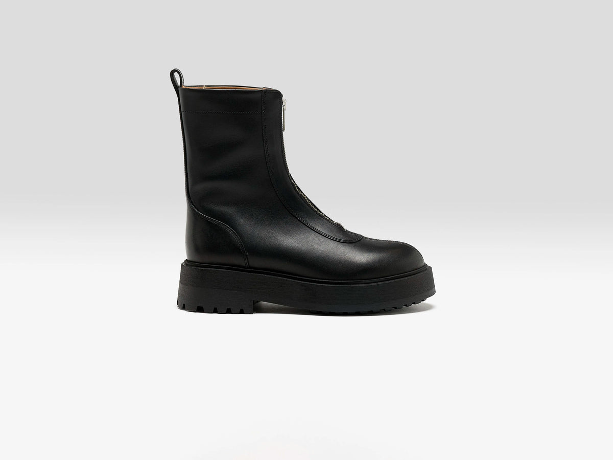Alma Chunky Boots (262 / W / BLACK)