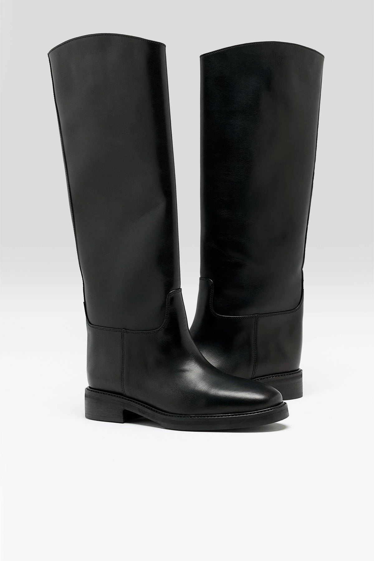 Florentine Knee-High Boots (262 / W / BLACK)