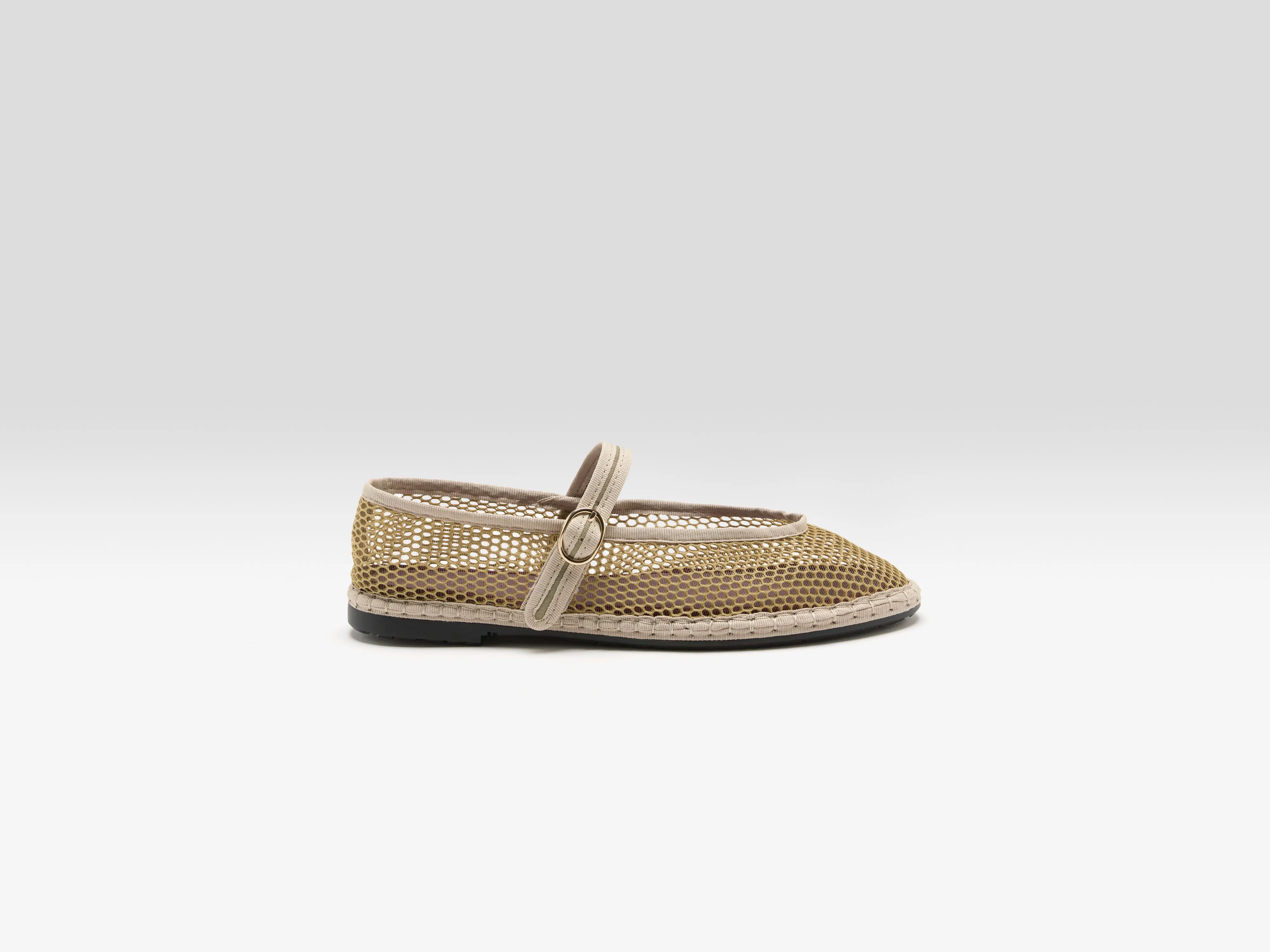 Espadrilles Isabella Mary Jane (262 / W / LIGHT KHAKI)