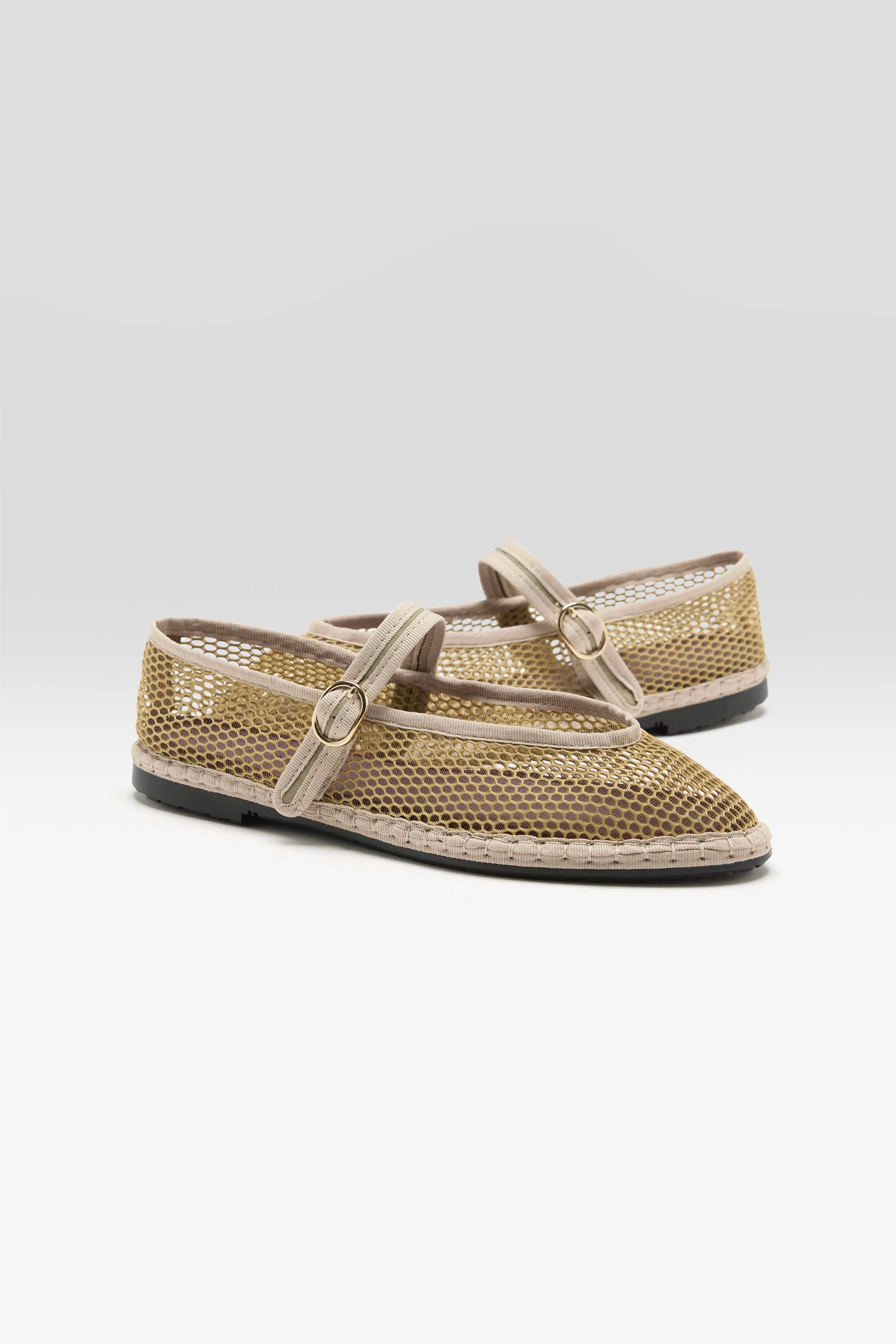 Espadrilles Isabella Mary Jane (262 / W / LIGHT KHAKI)