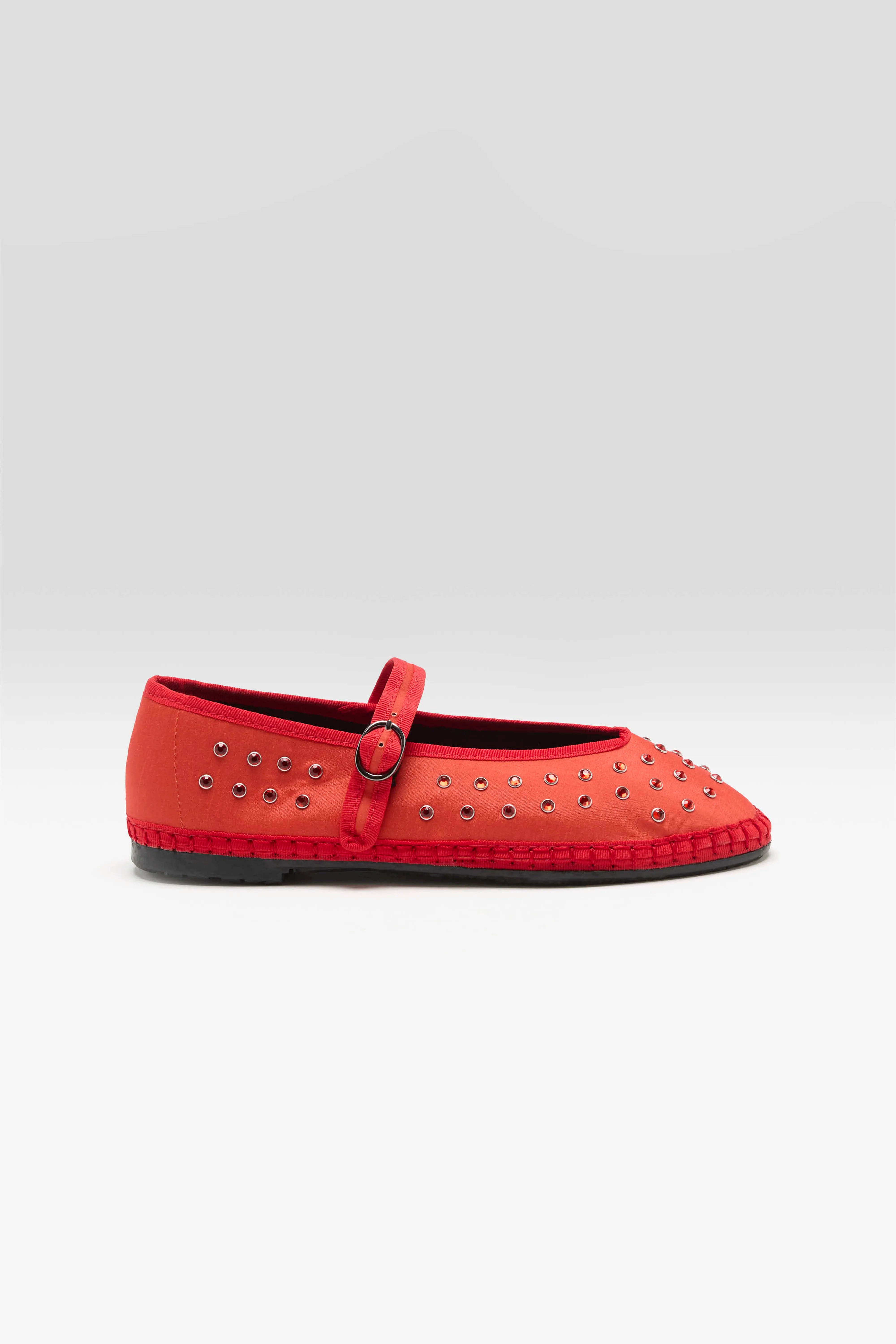 Espadrilles Ballerines Mae (262 / W / RED)