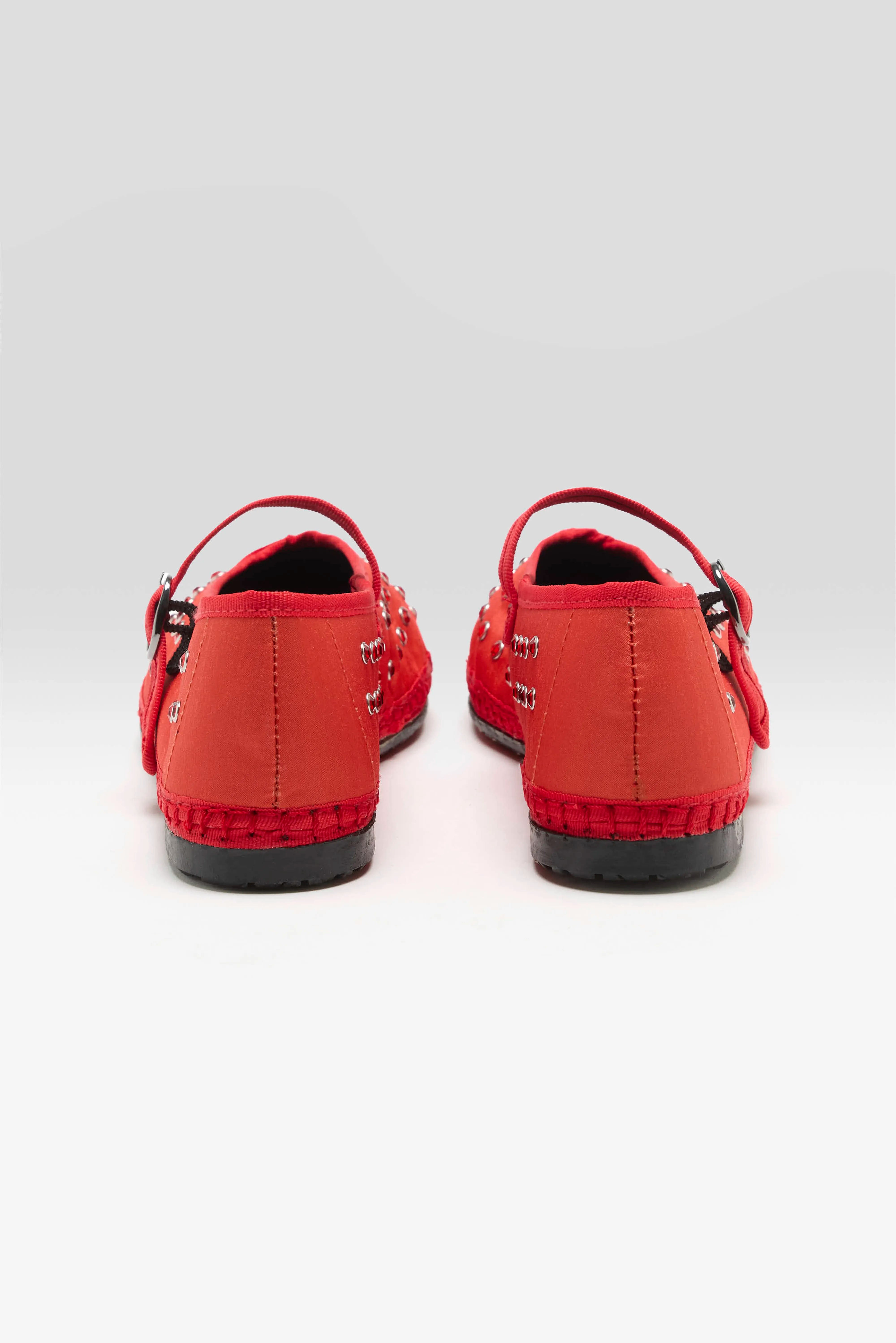 Espadrilles Ballerines Mae (262 / W / RED)