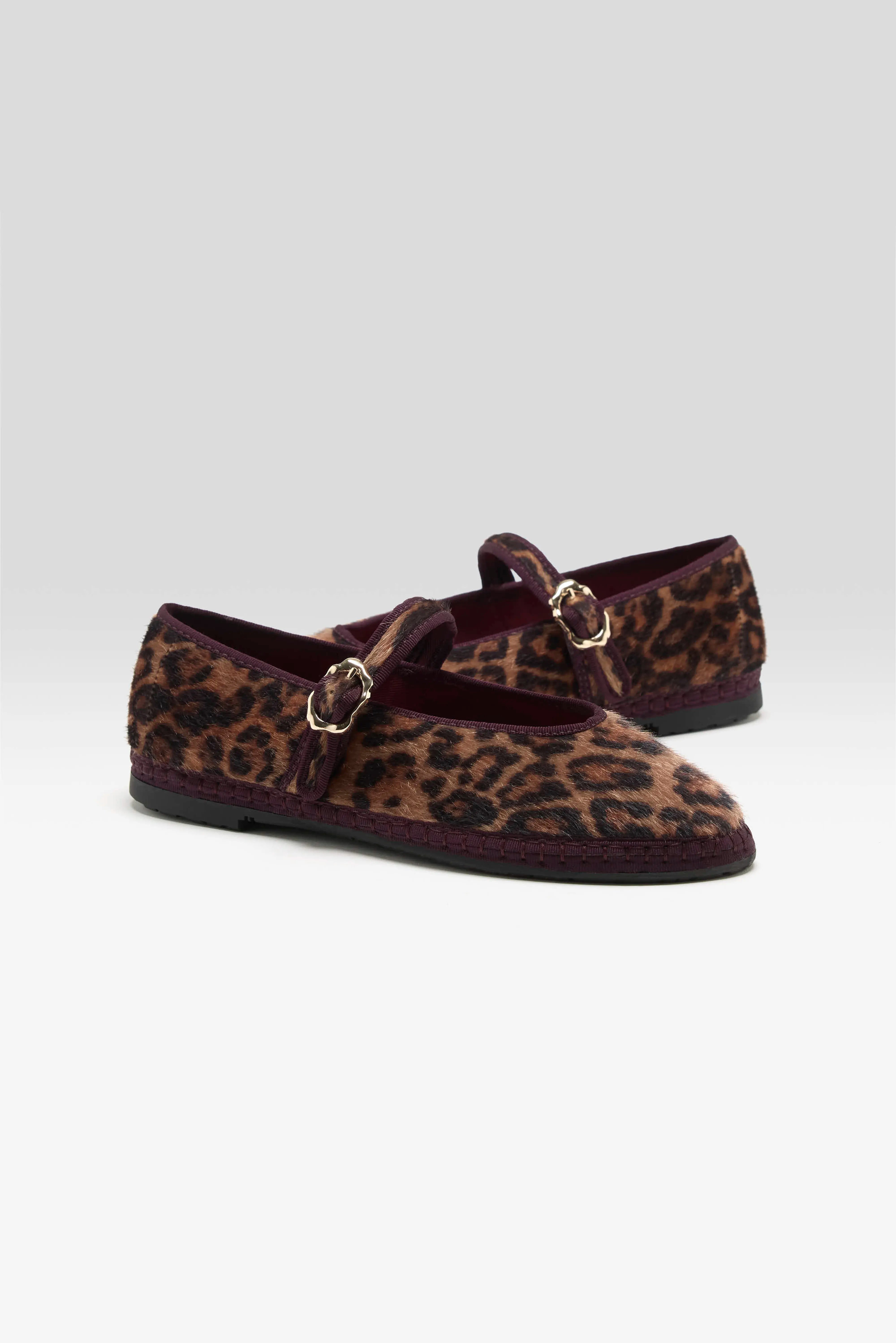 Pierre Feline Mary Jane Espadrilles (262 / W / BURGUNDY)