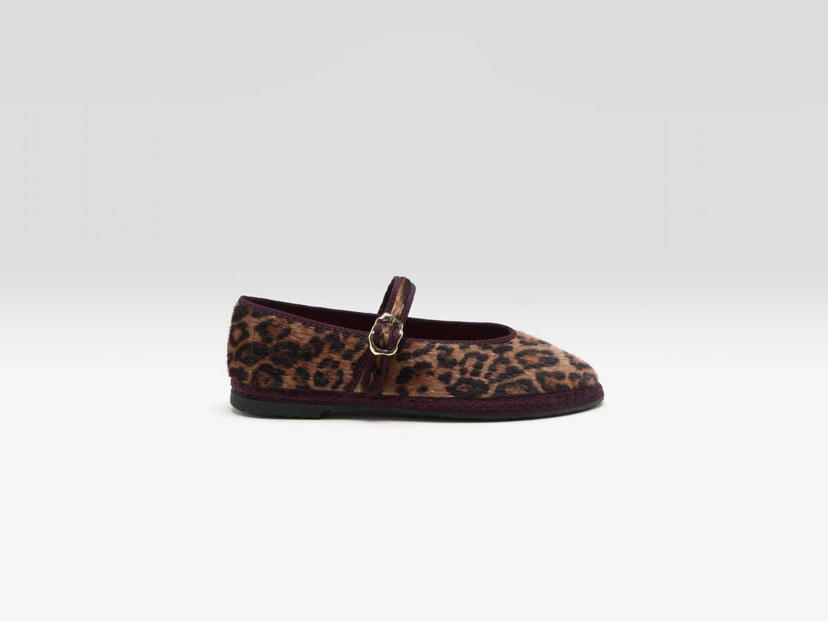 Pierre Feline Mary Jane Espadrilles (262 / W / BURGUNDY)