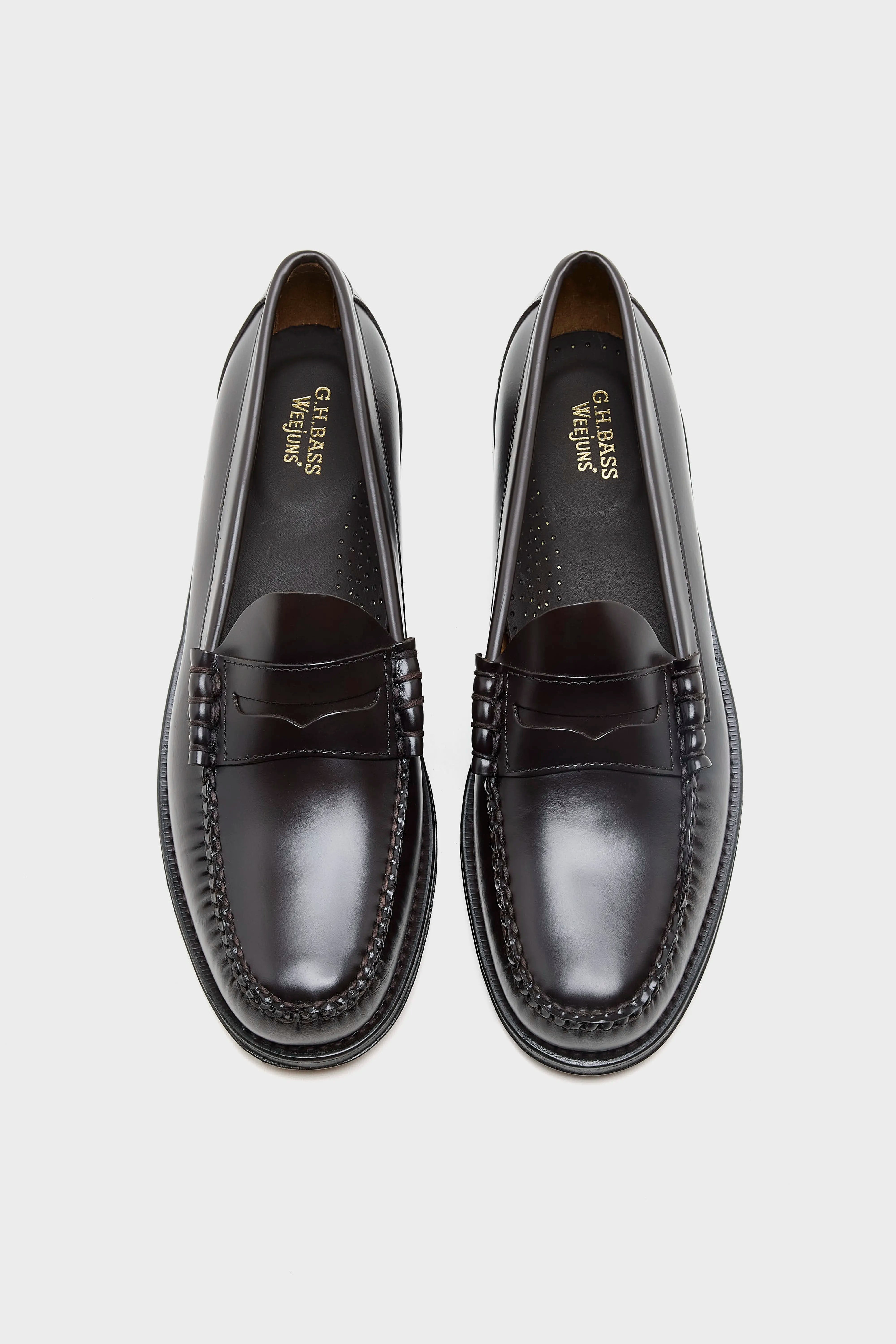 Weejuns Larson Penny Loafers for Men (261 / M / CHOCOLATE)