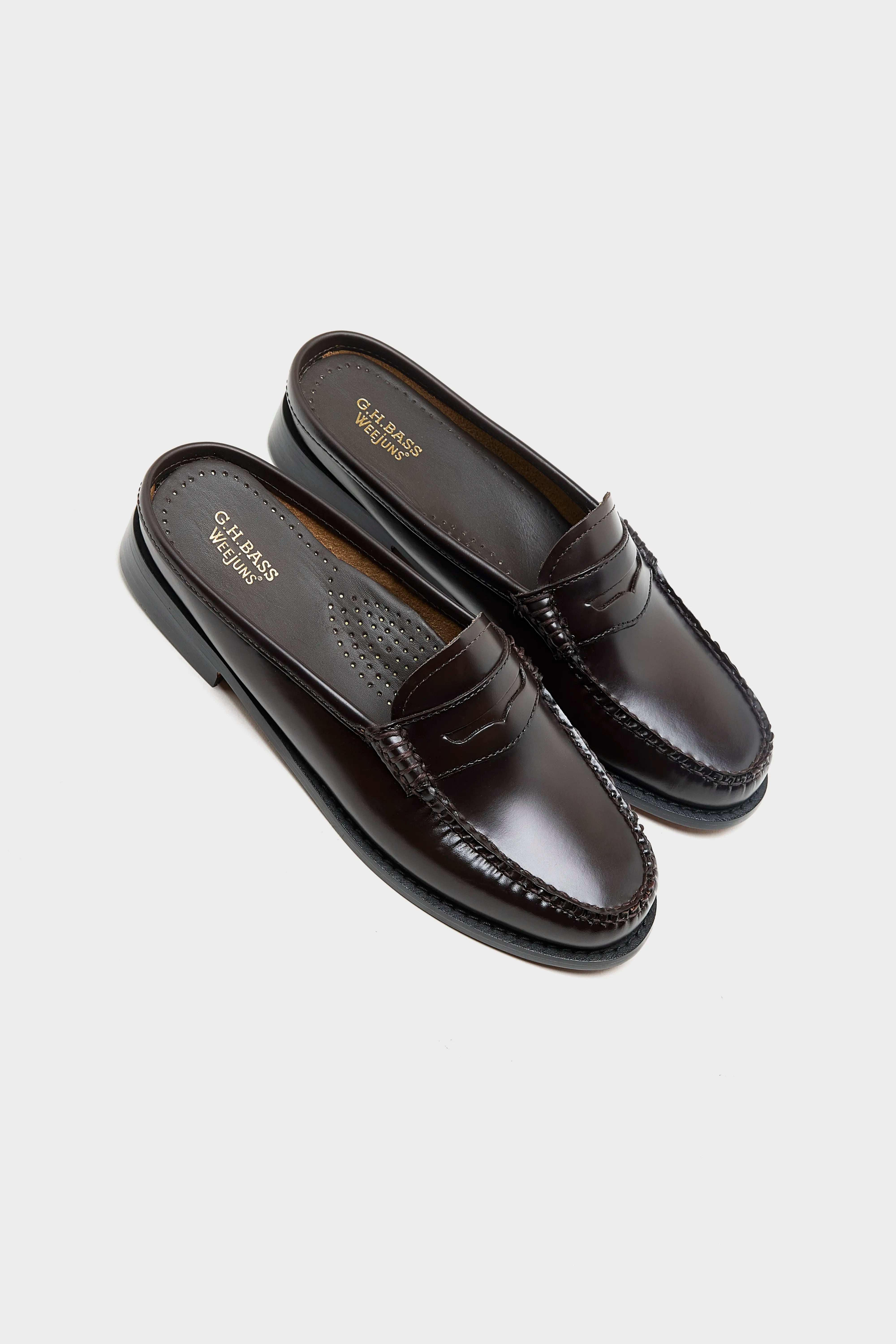 Weejuns Penny Slides voor Dames (261 / W / CHOCOLATE)