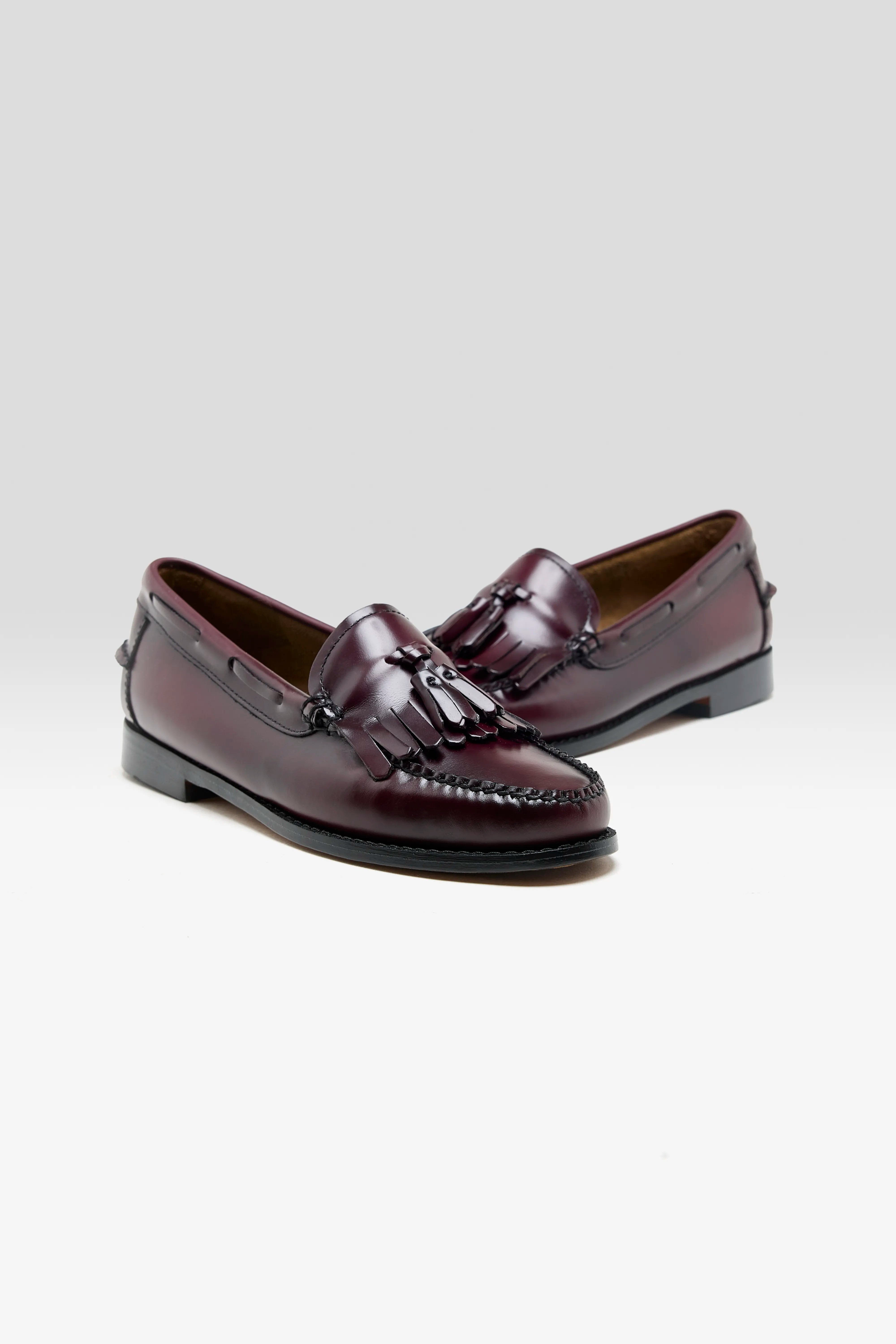 Mocassins Weejuns Esther Kiltie Tassel pour Femme (261 / W / WINE)