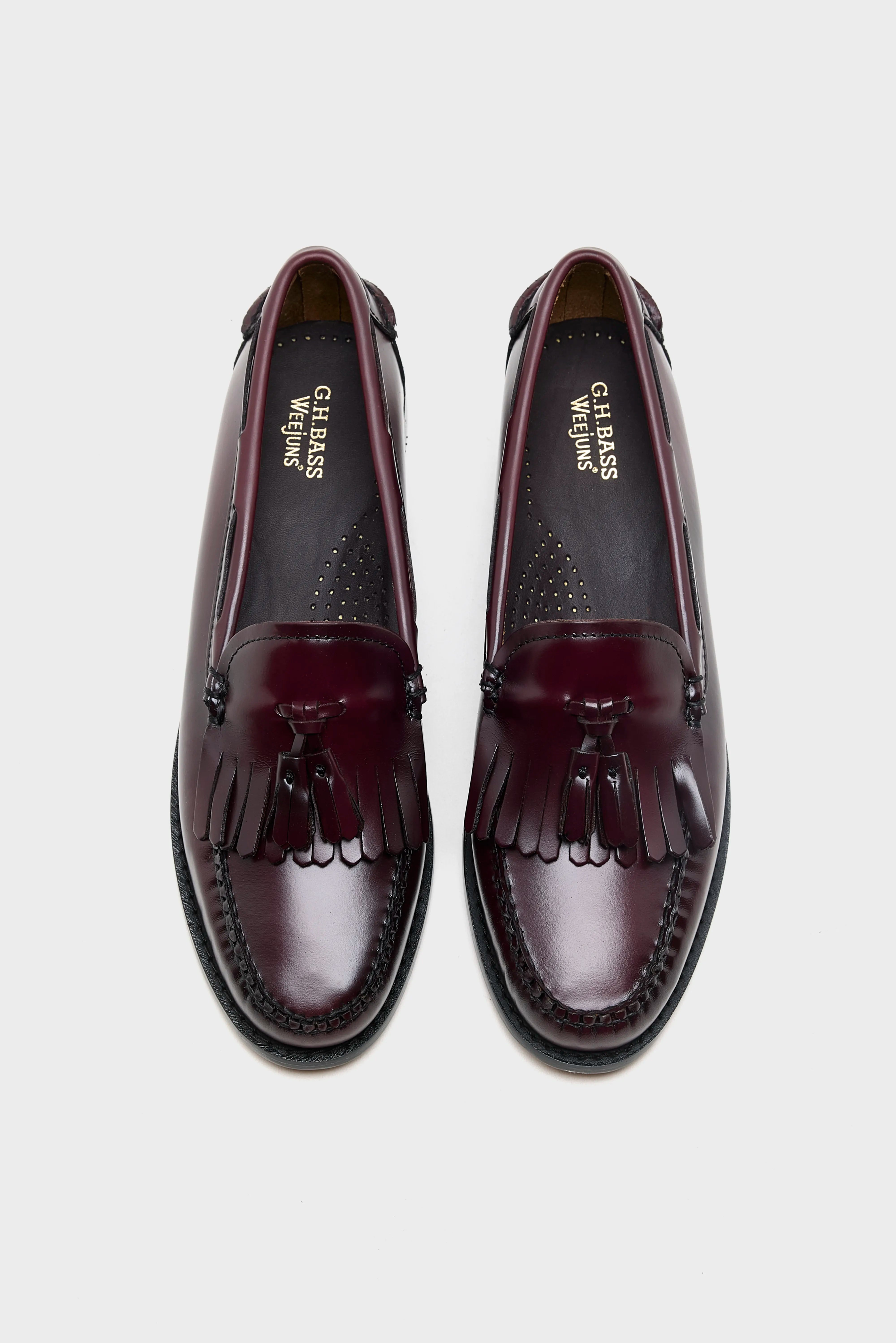 Mocassins Weejuns Esther Kiltie Tassel pour Femme (261 / W / WINE)