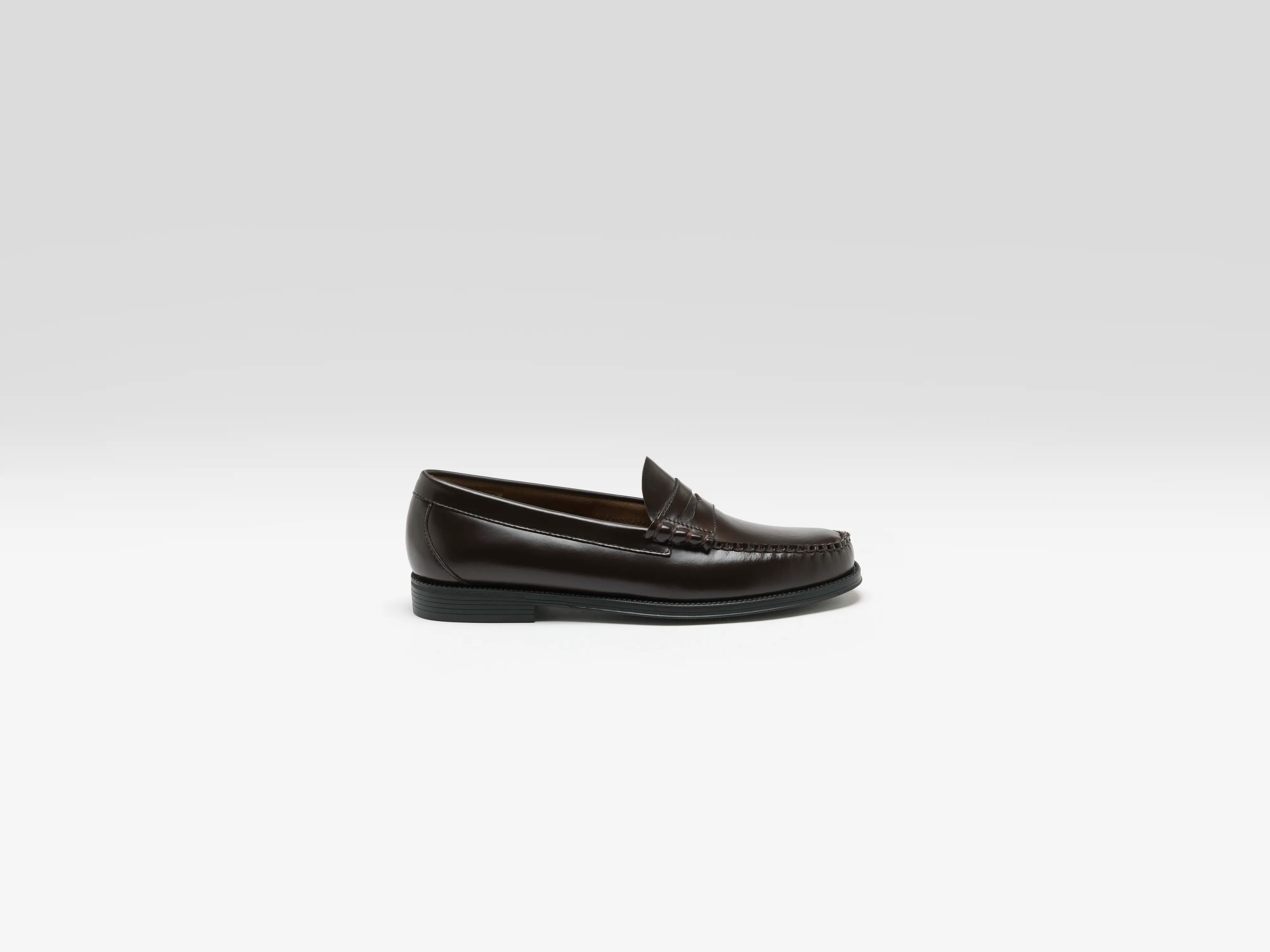 Easy Weejuns Larson Penny Loafers for Men (262 / M / CHOCOLATE)