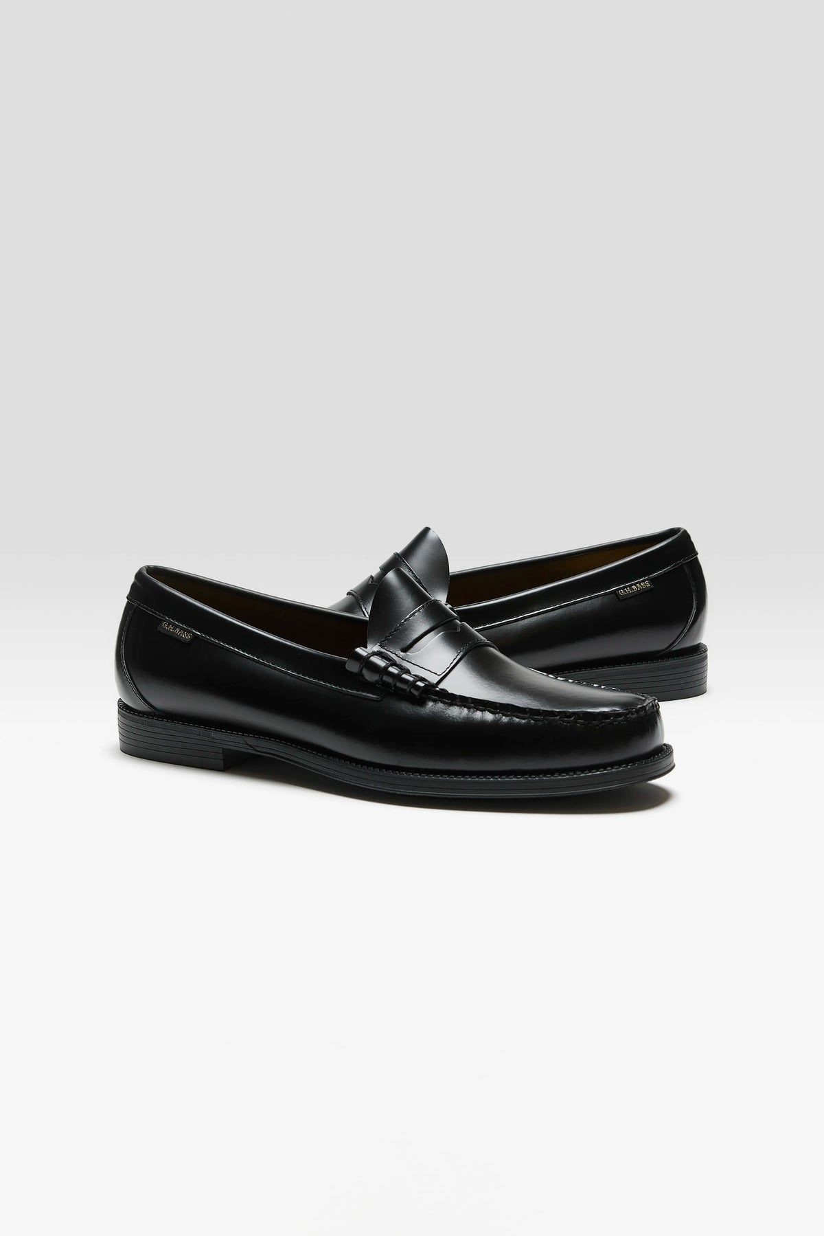 Mocassins Easy Weejuns Larson Flag Penny pour Homme (262 / M / BLACK)