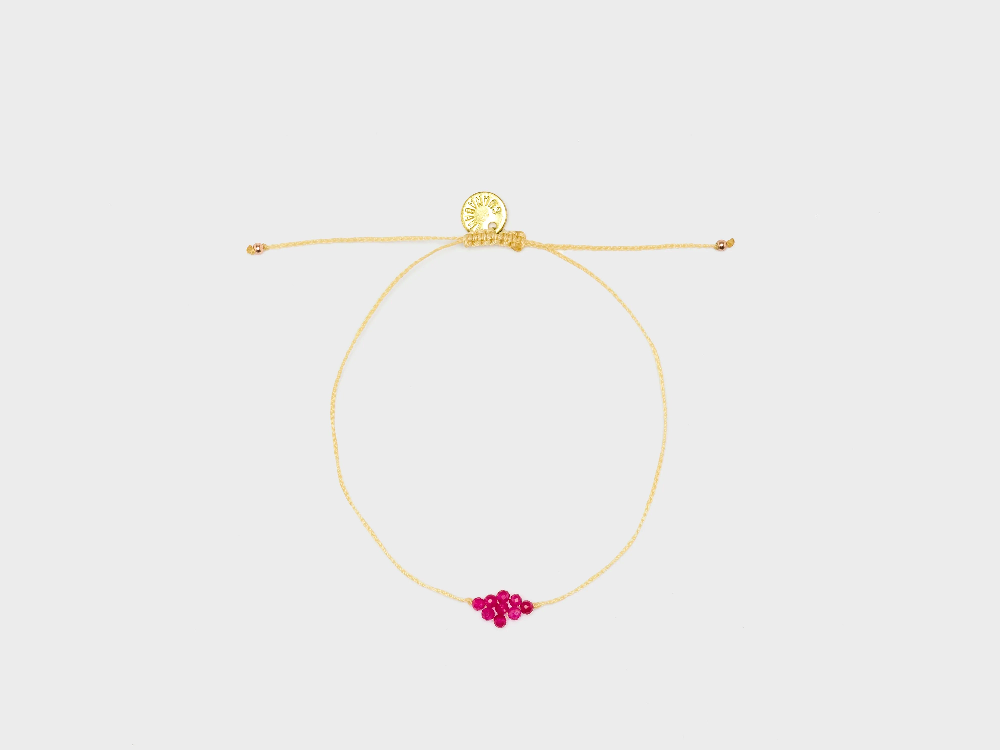 Halley Pink Tourmaline Bracelet (251 / W / PINK)