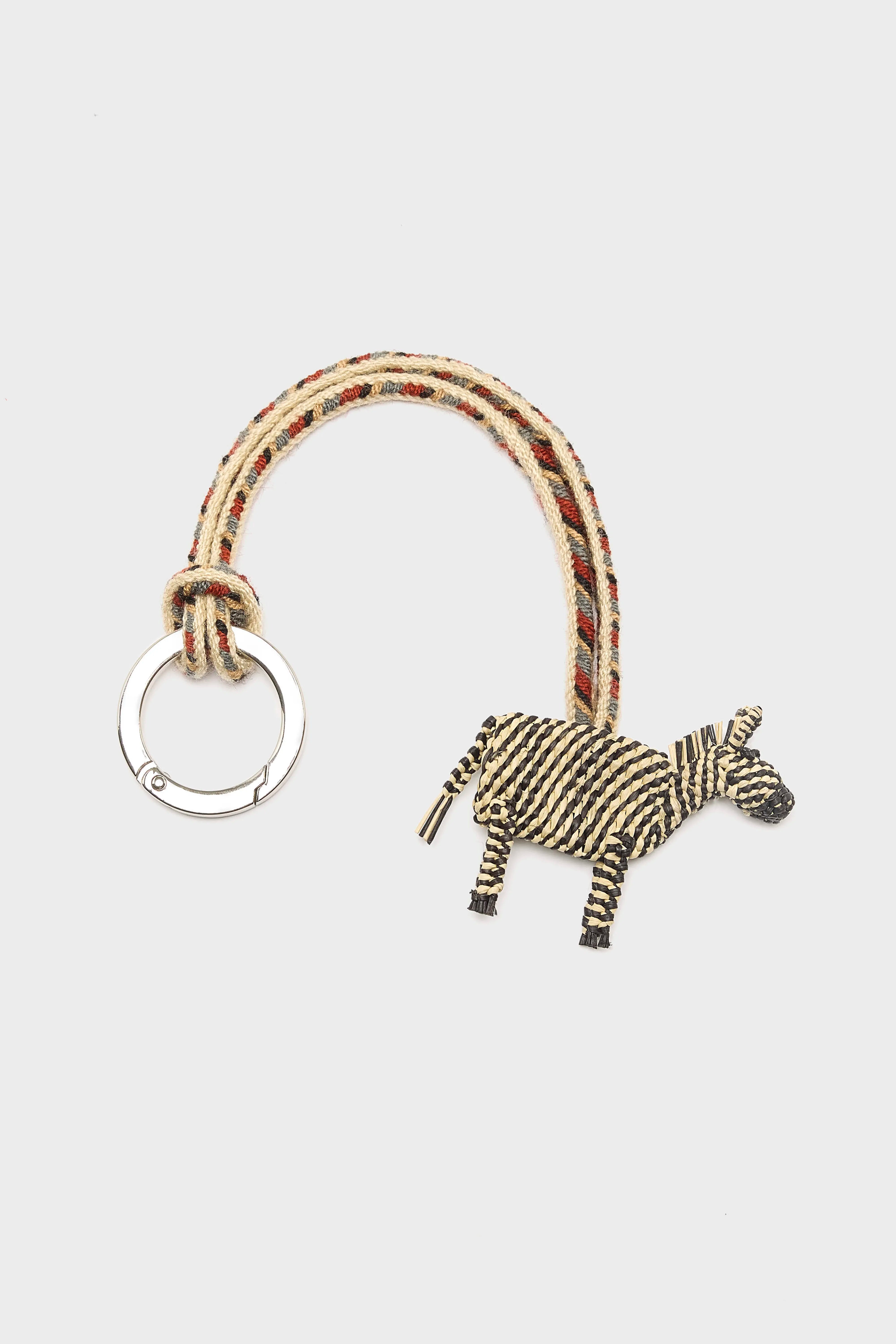 Iraca Zebra Charm (261 / W / BLACK)