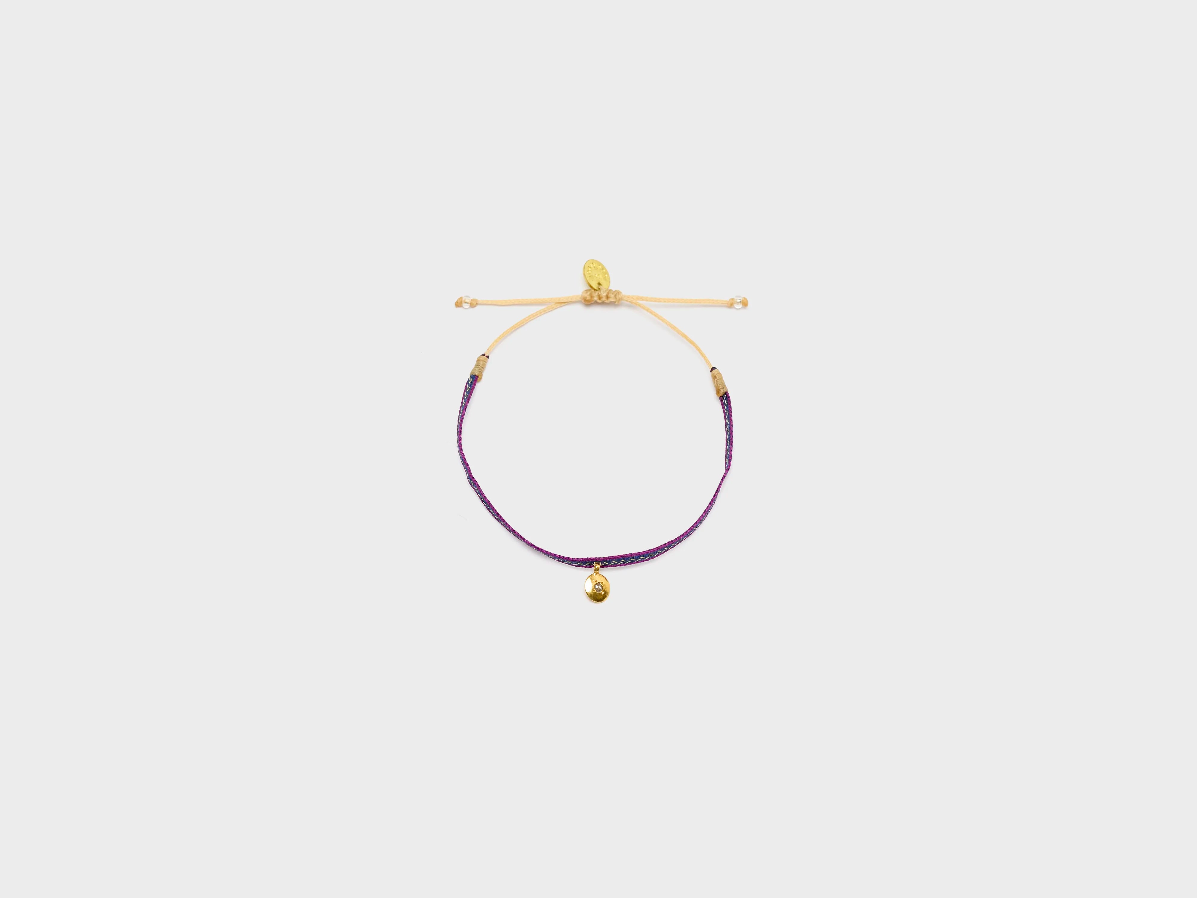 Bracelet Charm Argantina 40 (262 / W / PURPLE)
