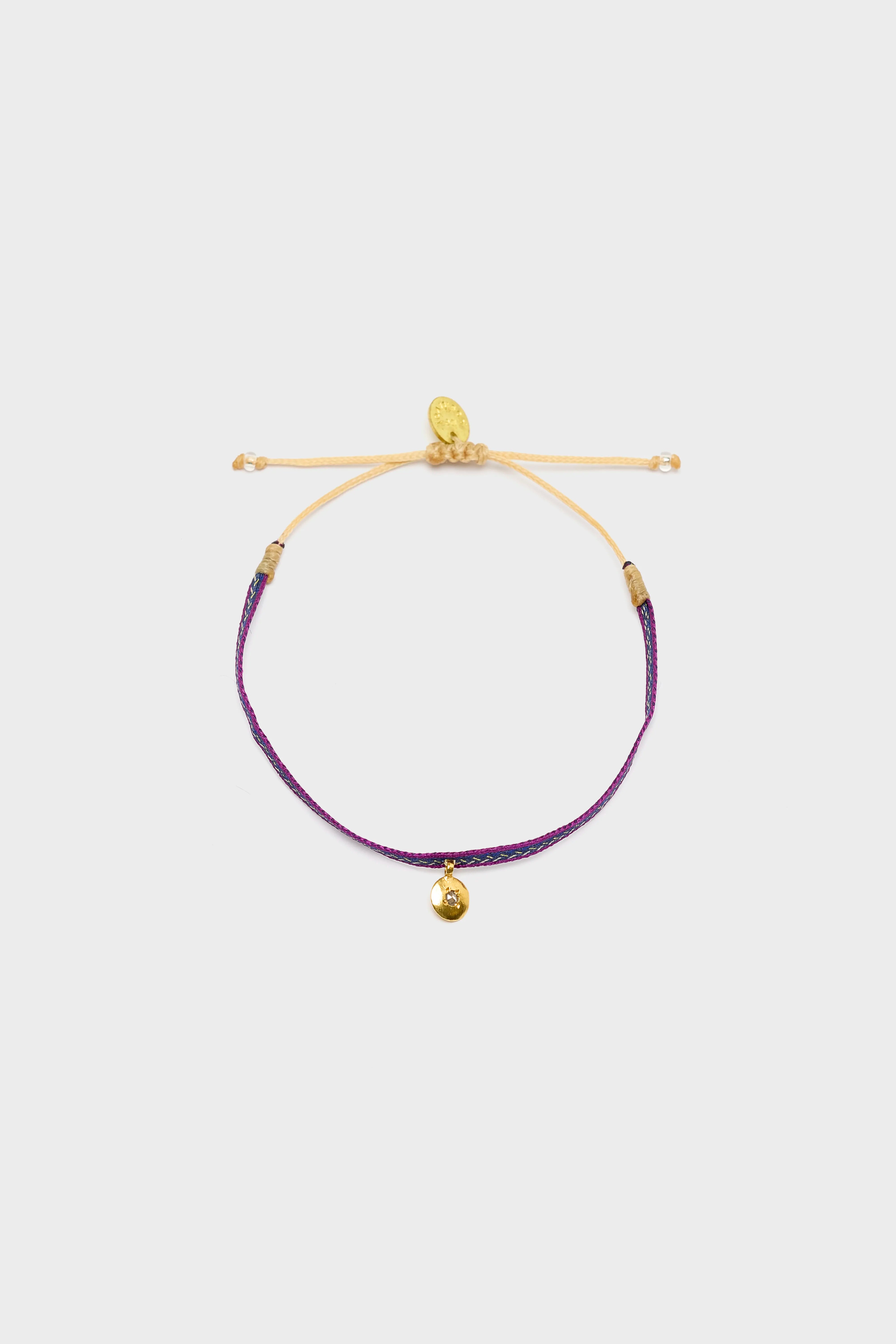 Bracelet Charm Argantina 40 (262 / W / PURPLE)