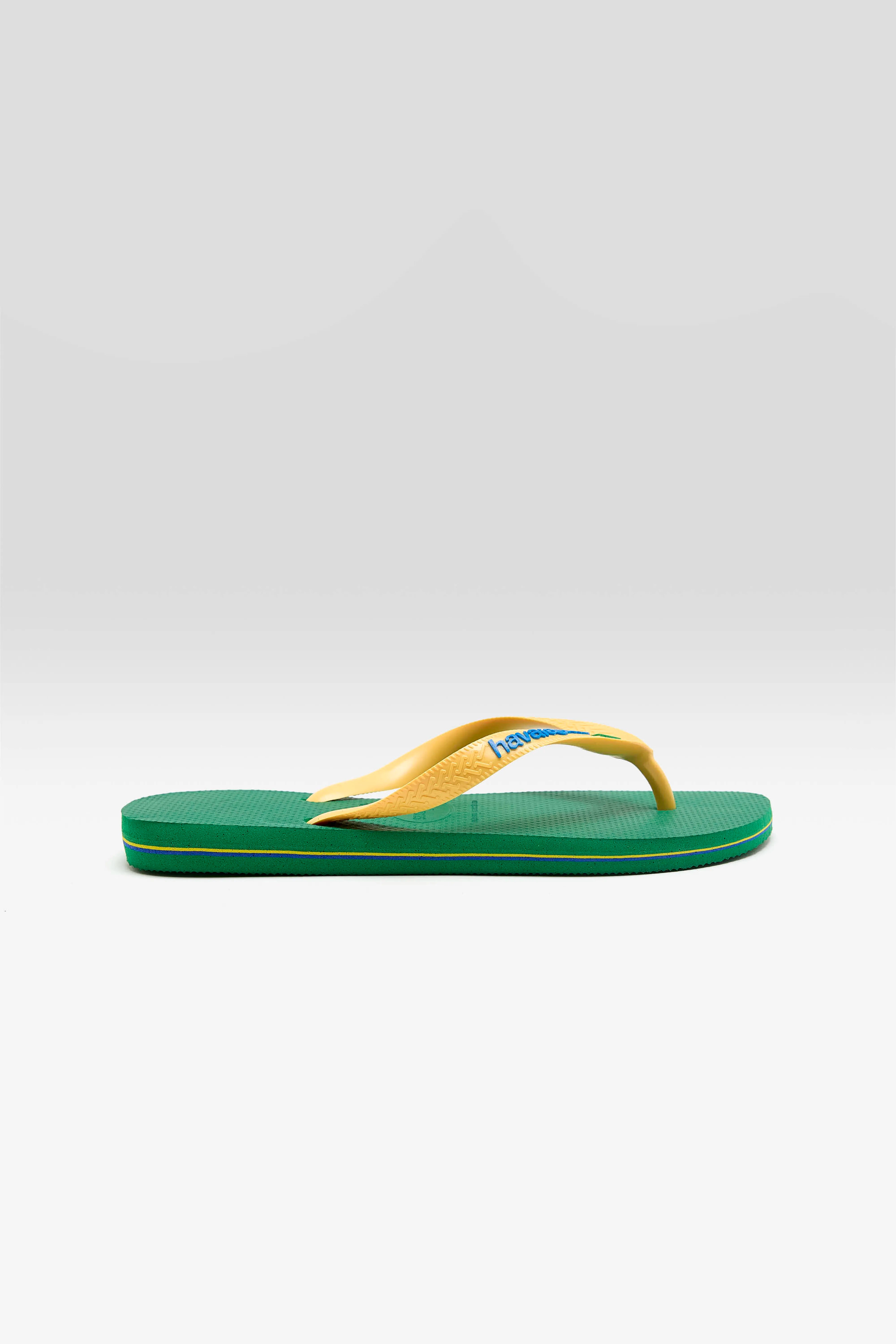 Brazil Logo Teenslippers (261 / W / GREEN)