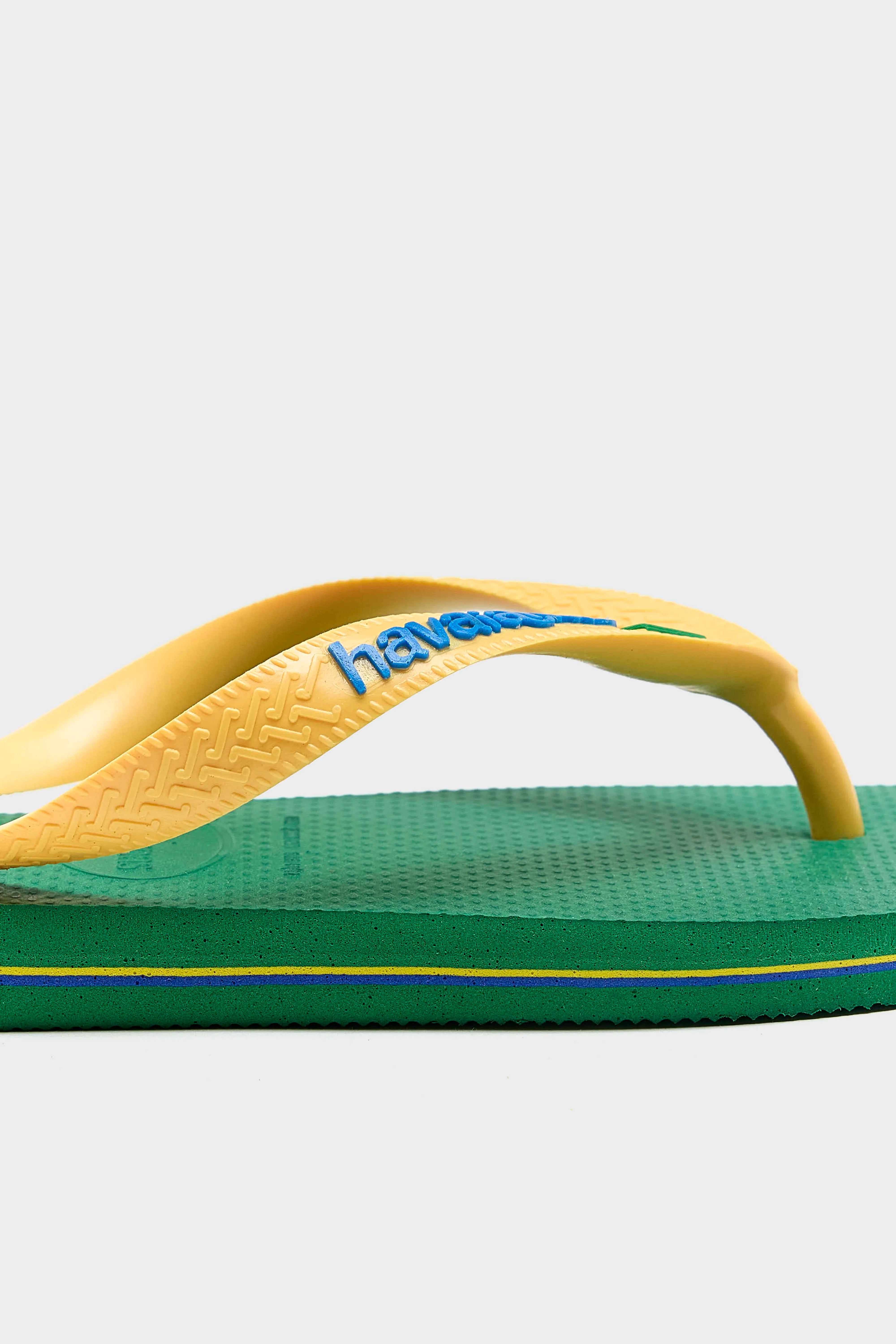 Brazil Logo Teenslippers (261 / W / GREEN)