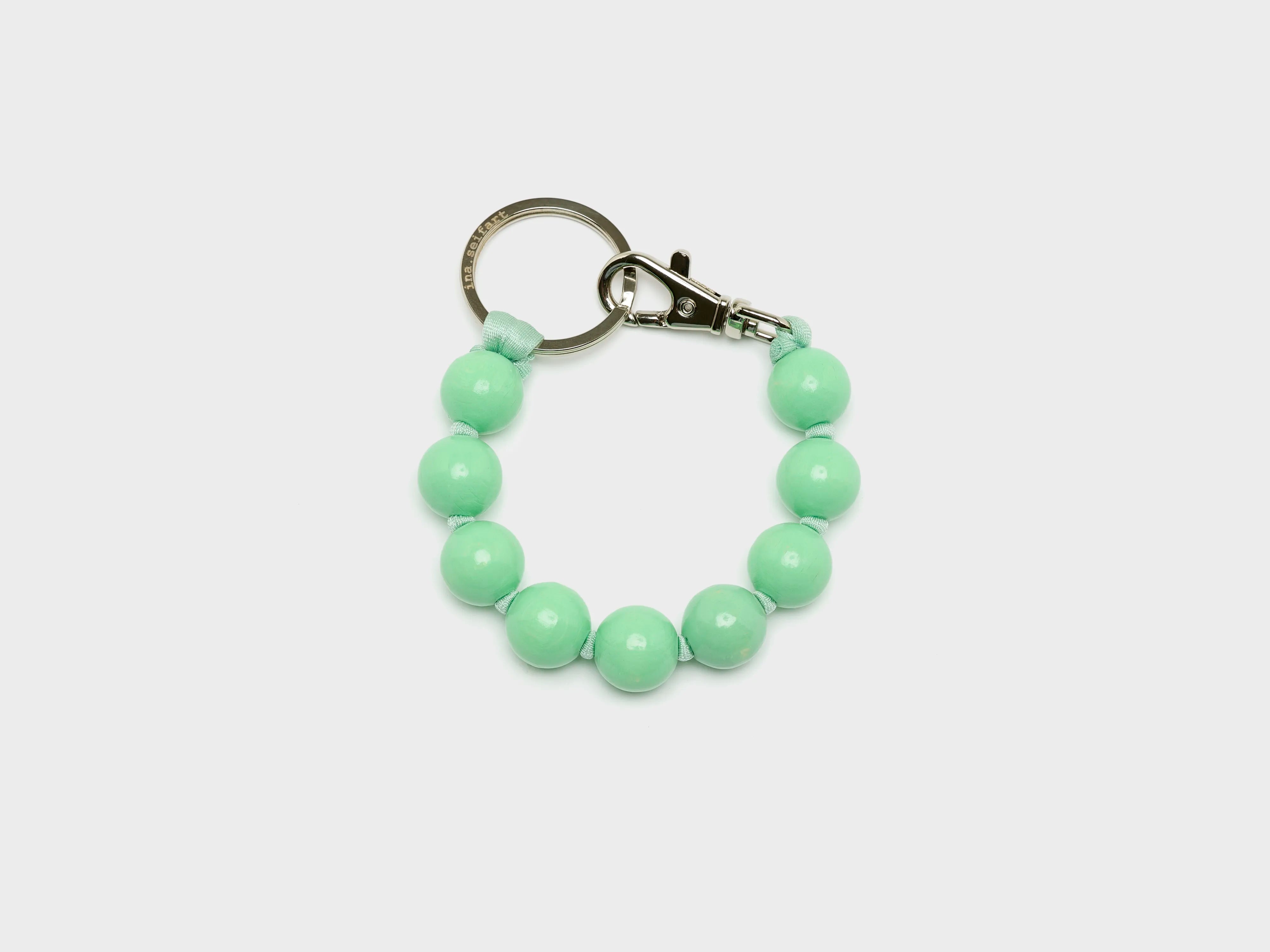 Big Perlin Short Keyholder (261 / W / GREEN)