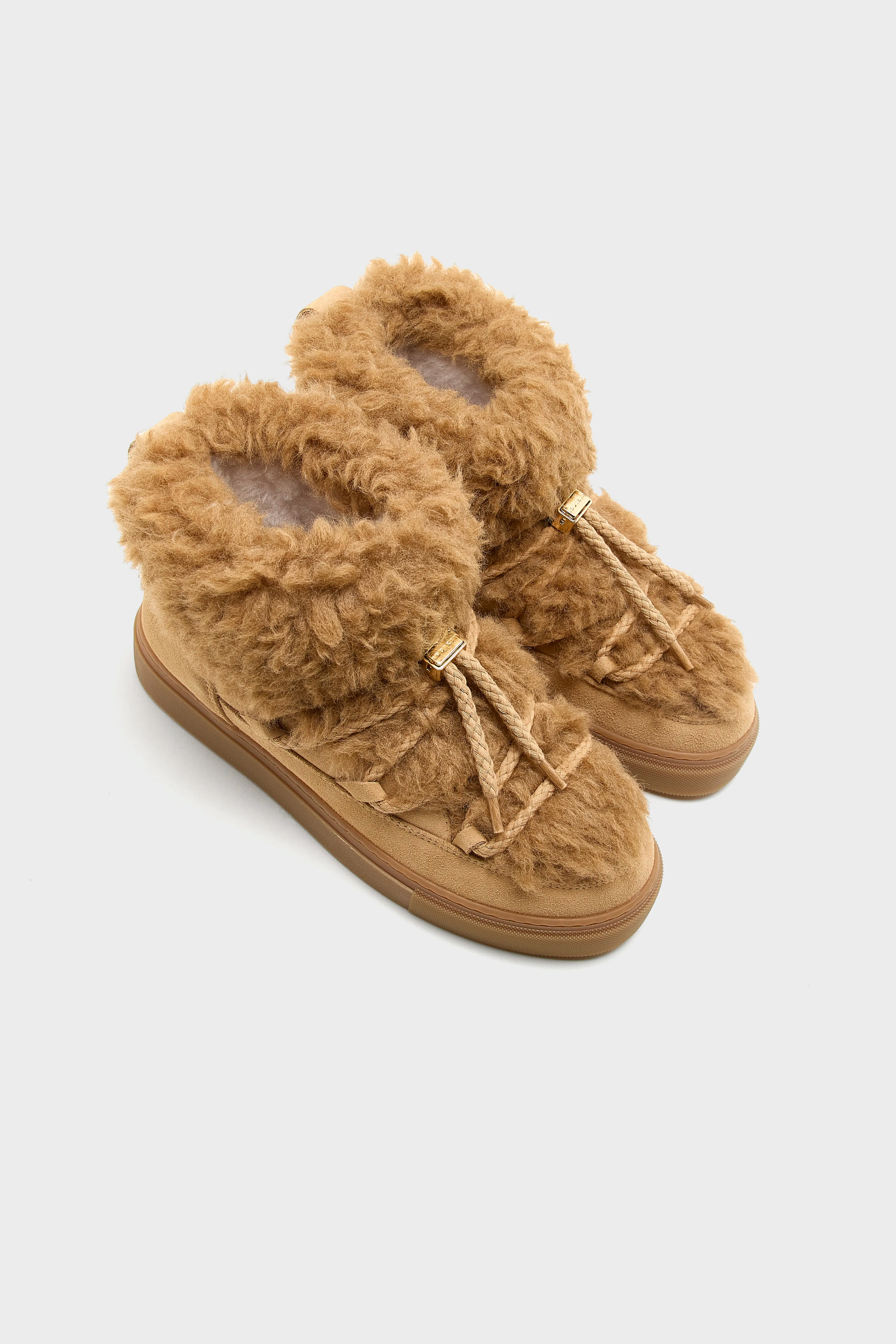 Teddy Low Boots (252 / W / BEIGE)