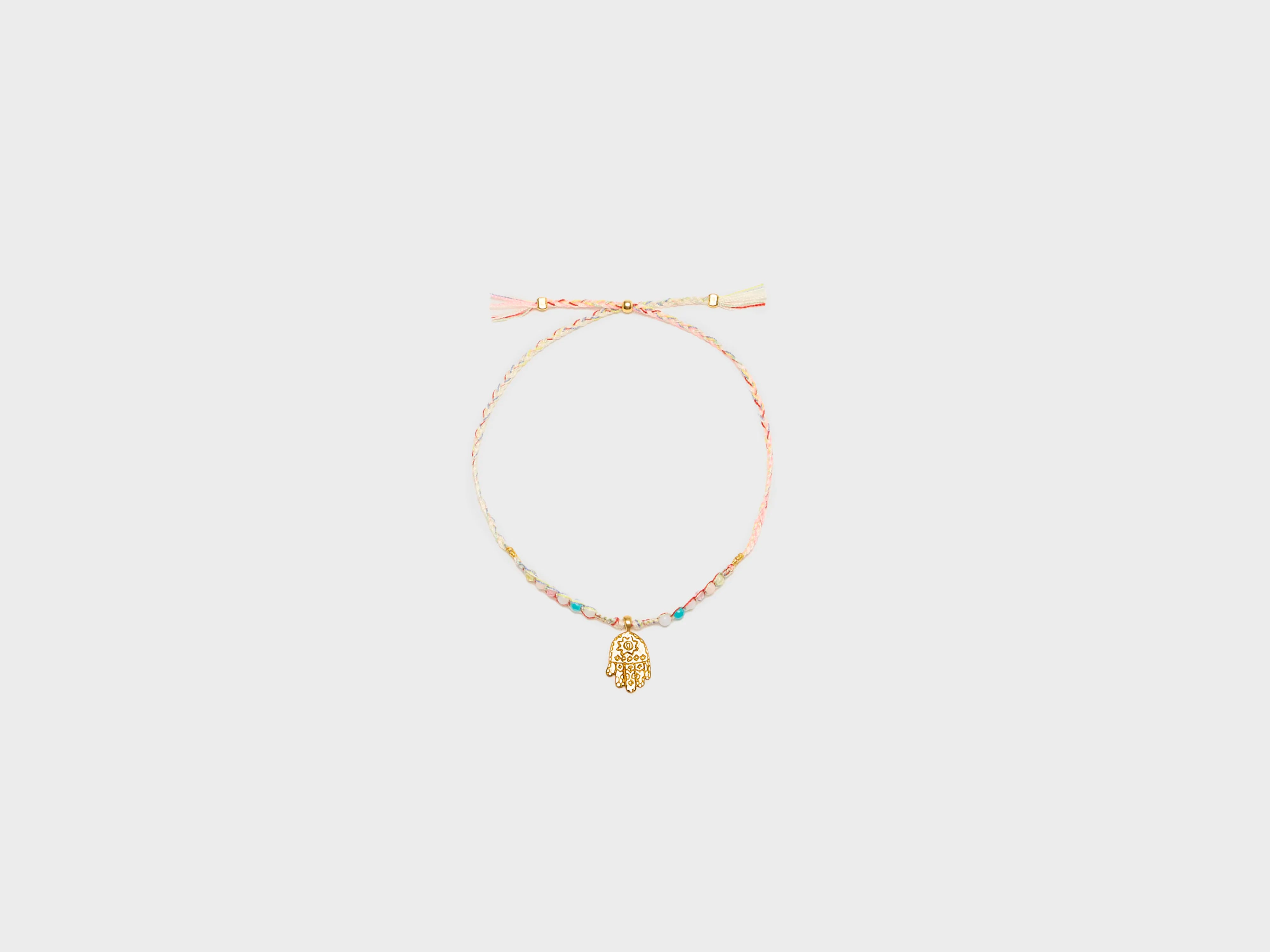 Hamsa Bracelet (242 / W / MULTICOLOR)