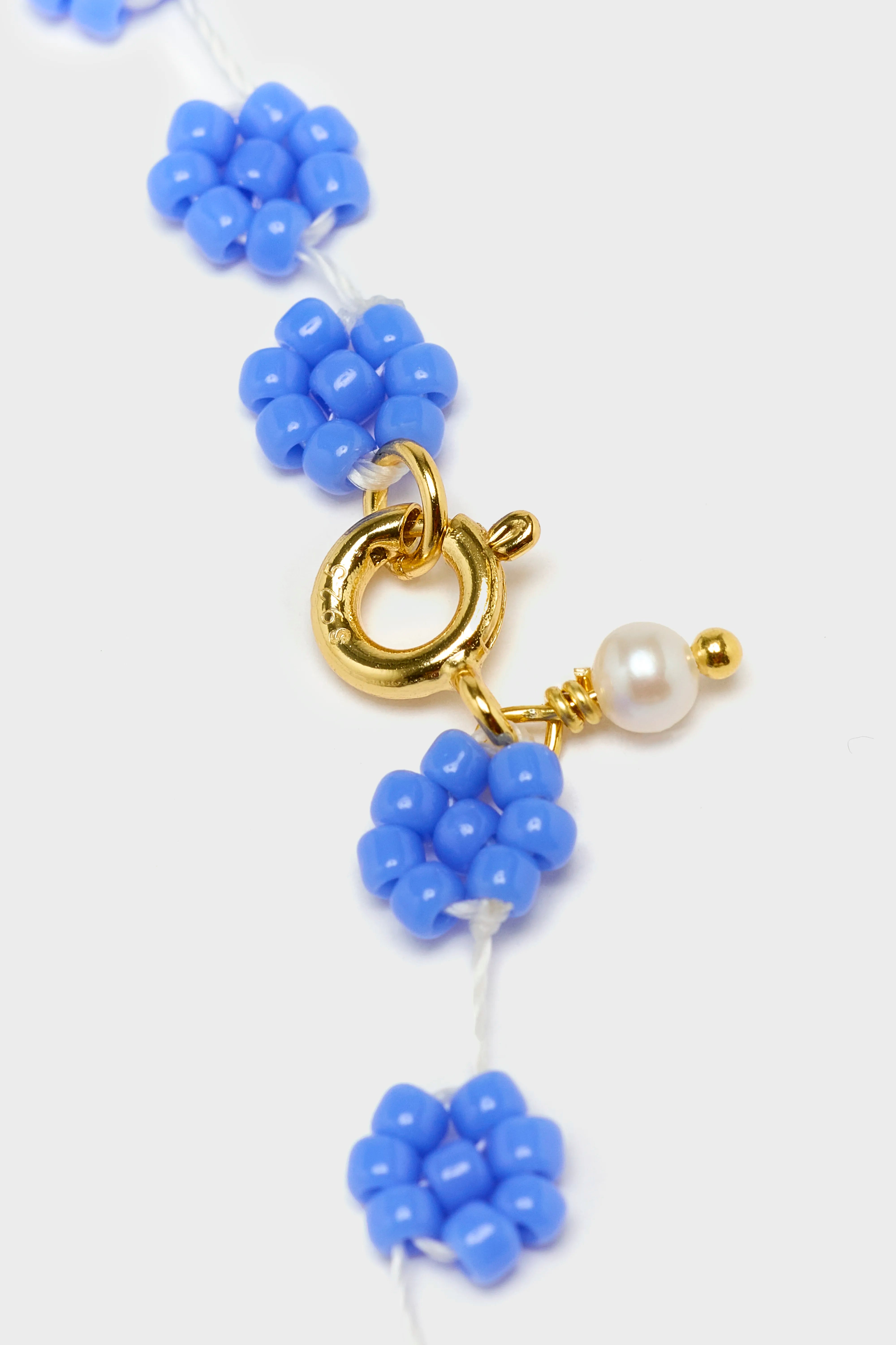 Fiori N° 08 Necklace (251 / W / BLUE)